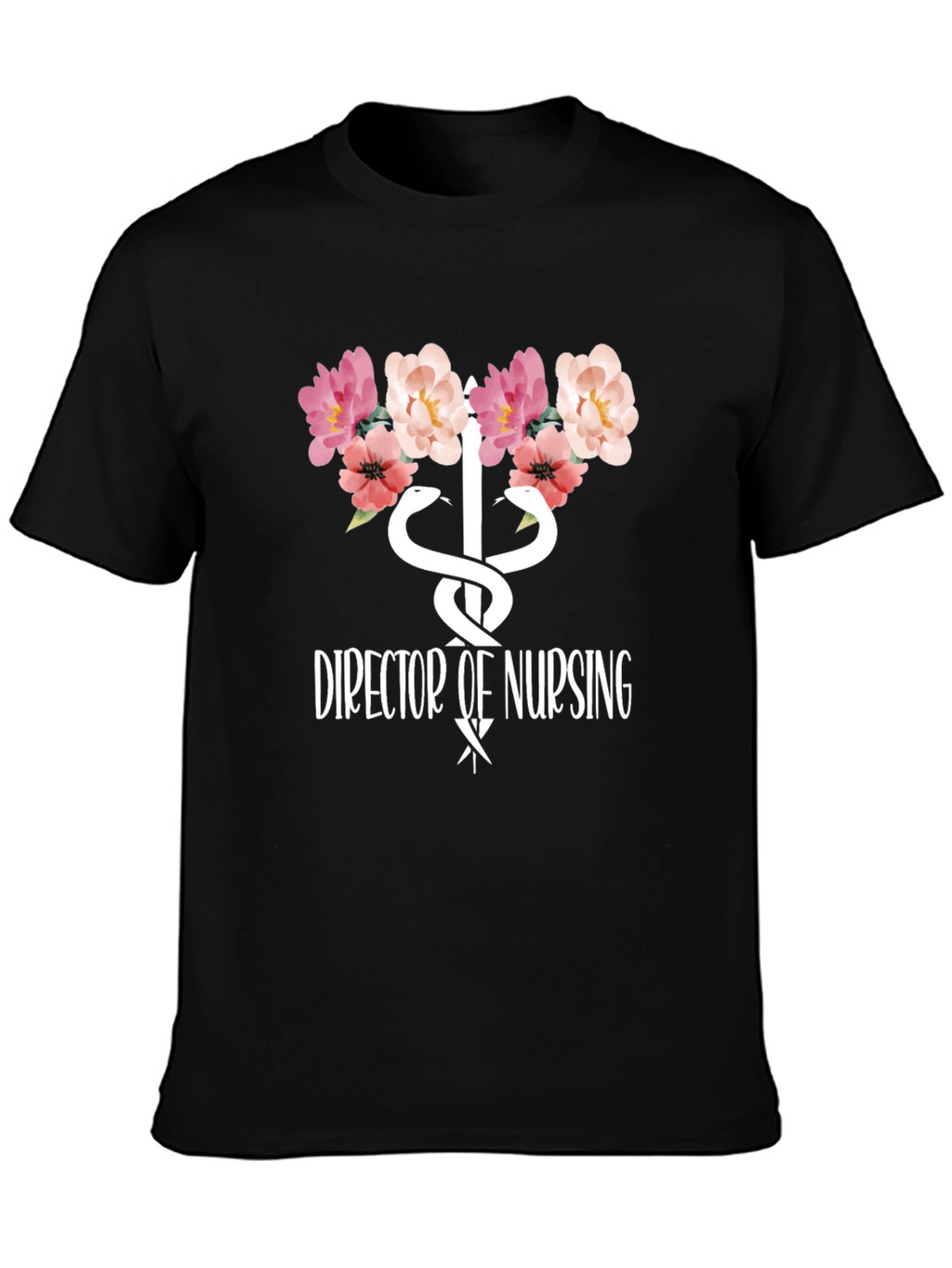 Director of Nursing Floral T-Shirt