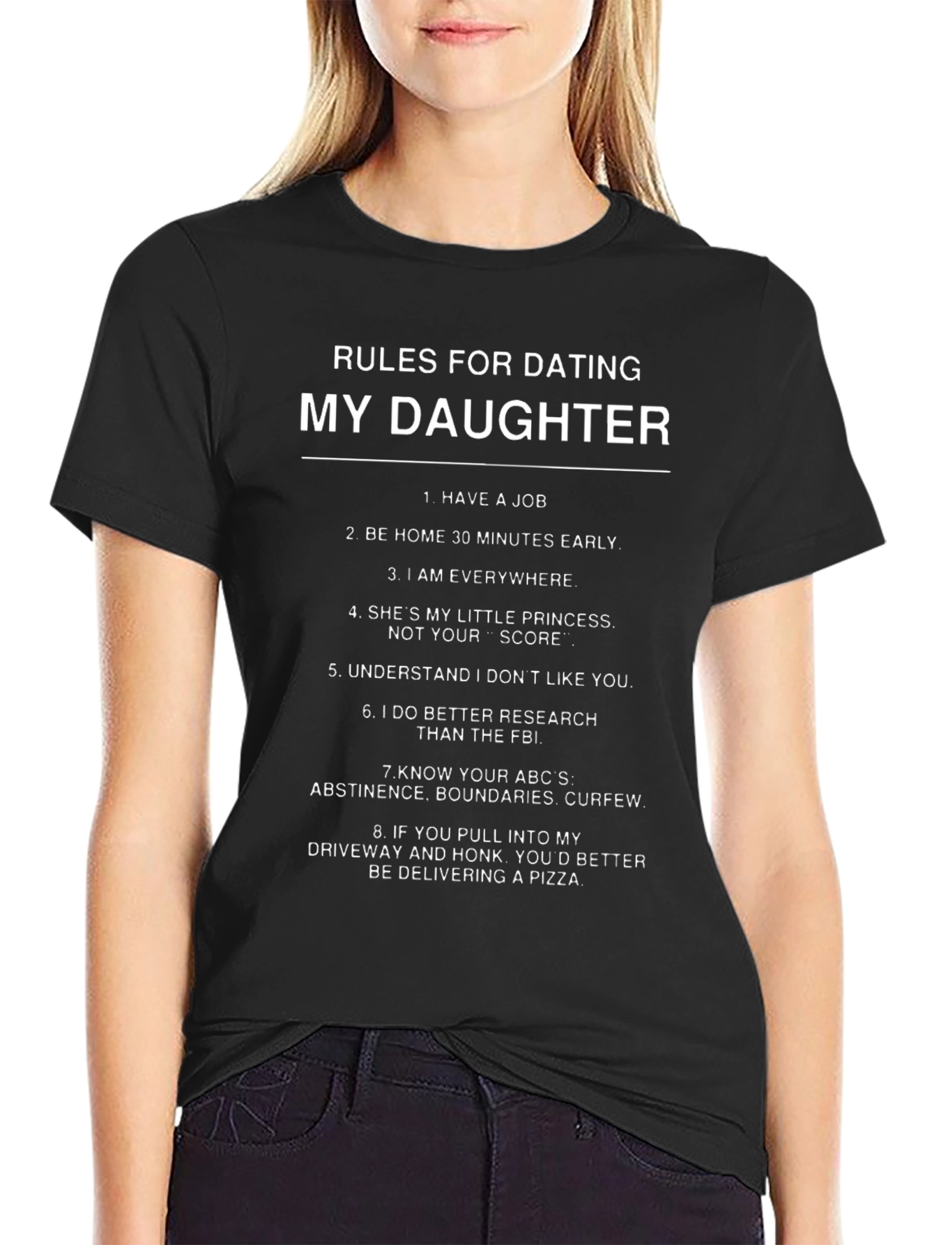 Rules For Dating My Daughter T-Shirt