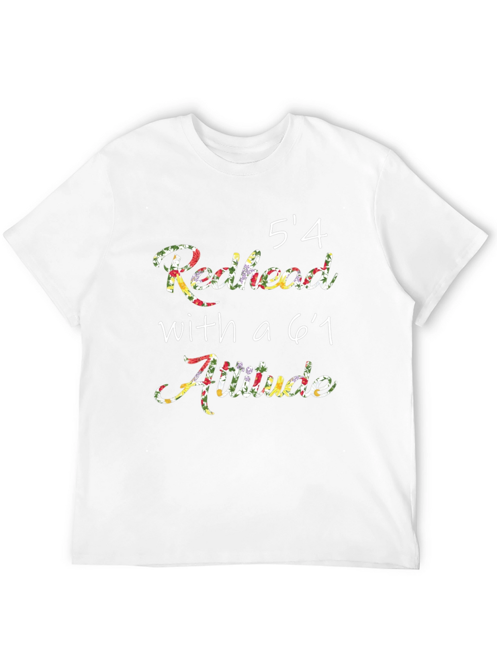 Redhead Attitude Graphic T-Shirt