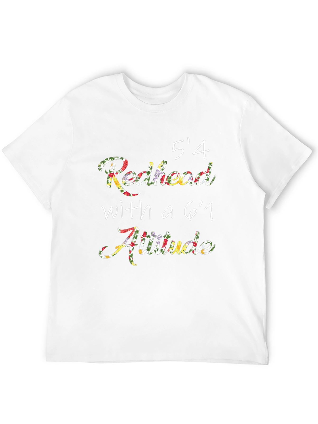 Redhead Attitude Graphic T-Shirt