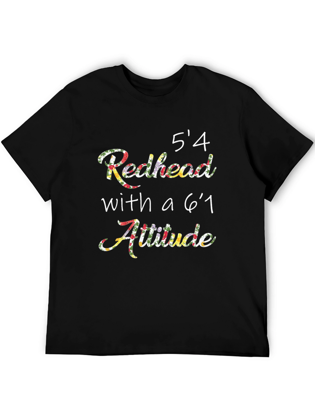 Redhead Attitude Graphic T-Shirt