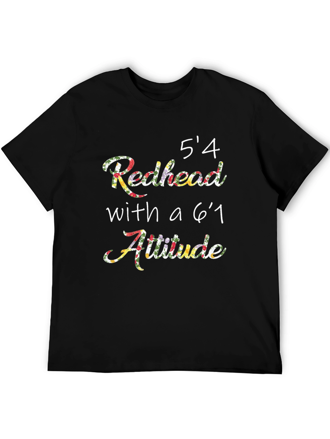 Redhead Attitude Graphic T-Shirt