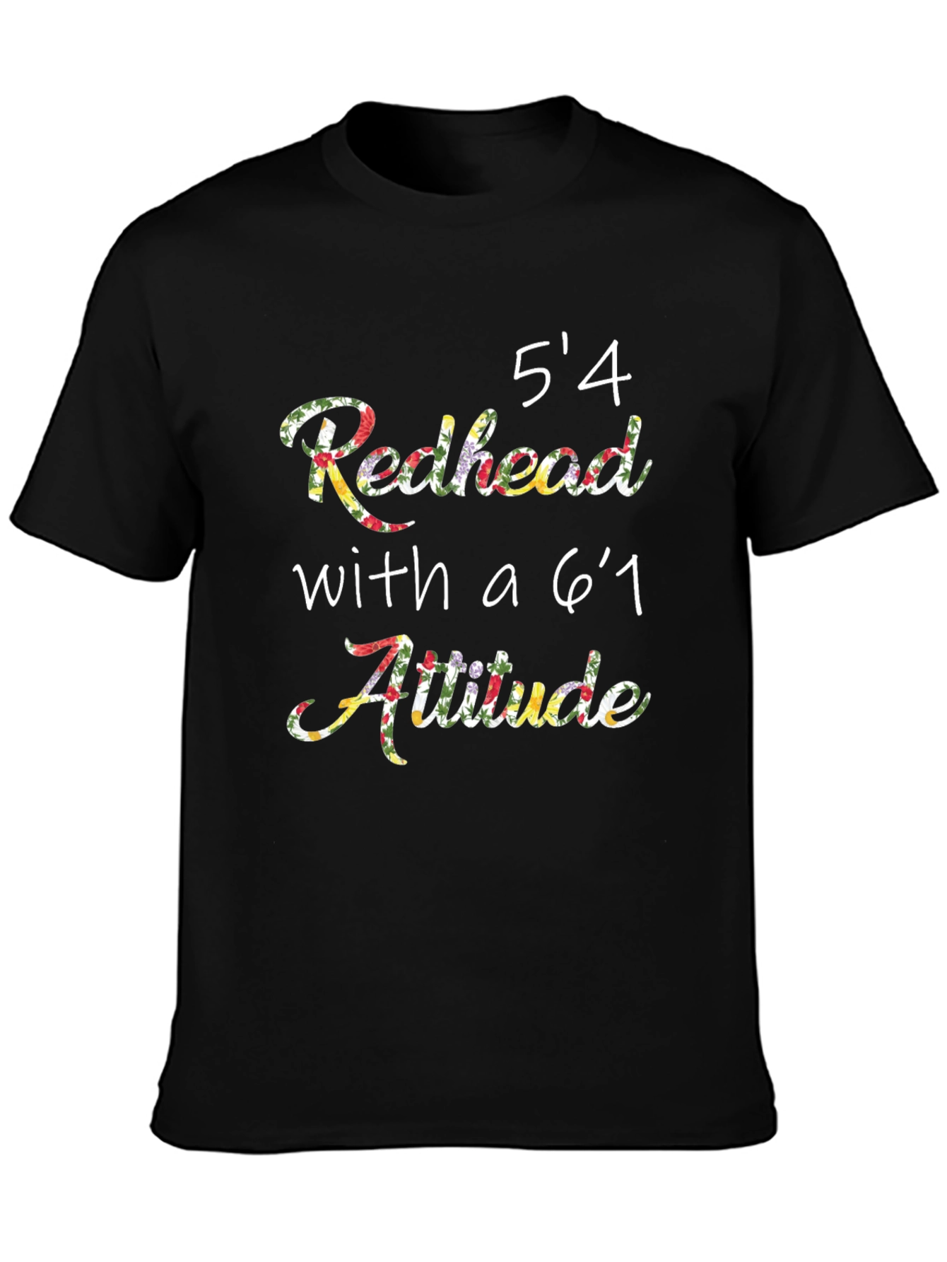 Redhead Attitude Graphic T-Shirt