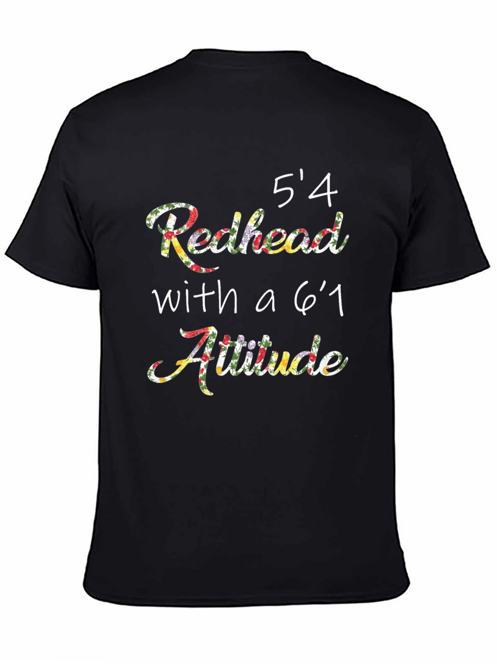 Redhead Attitude Graphic T-Shirt