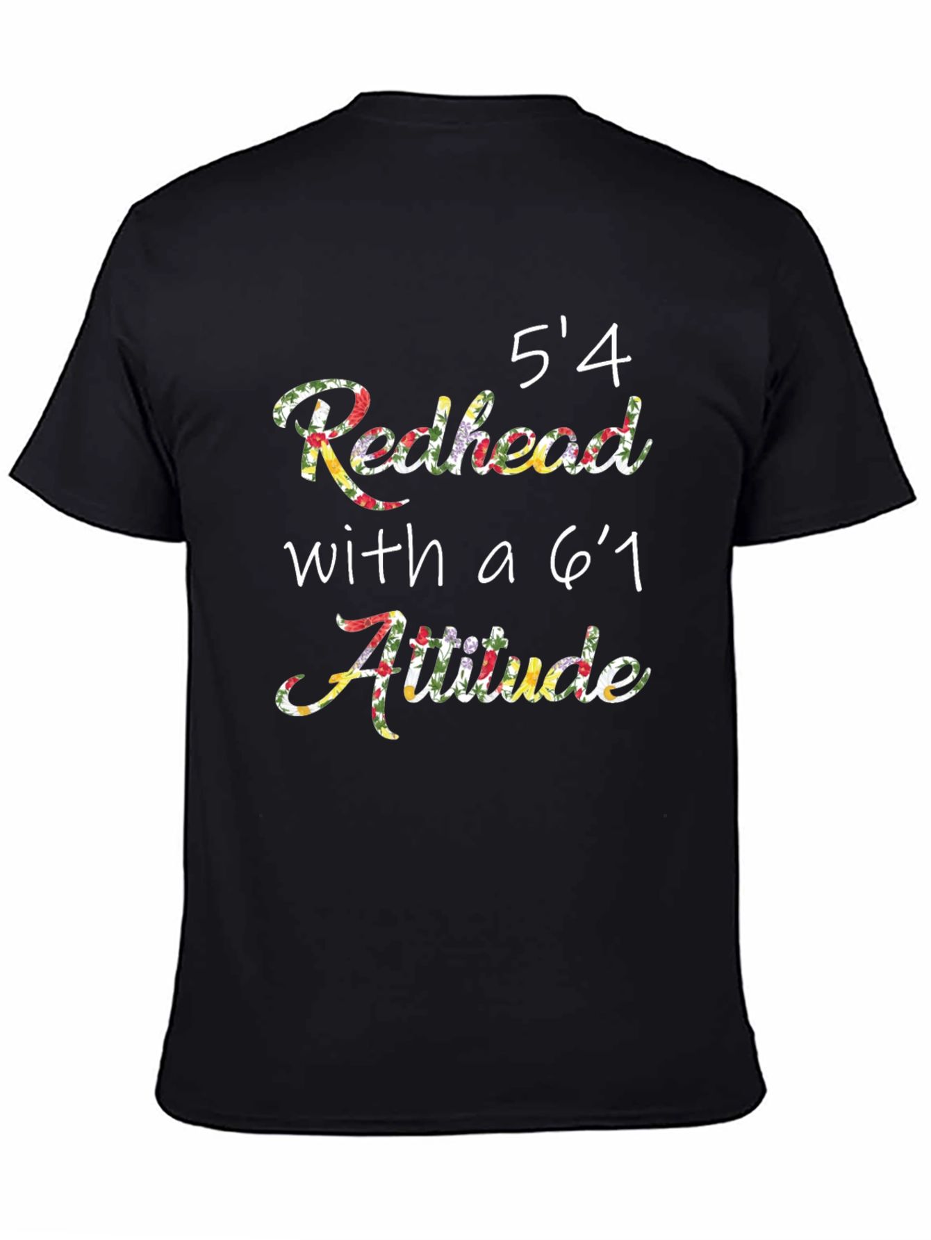 Redhead Attitude Graphic T-Shirt
