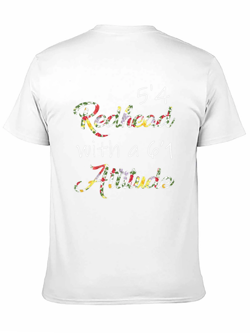 Redhead Attitude Graphic T-Shirt