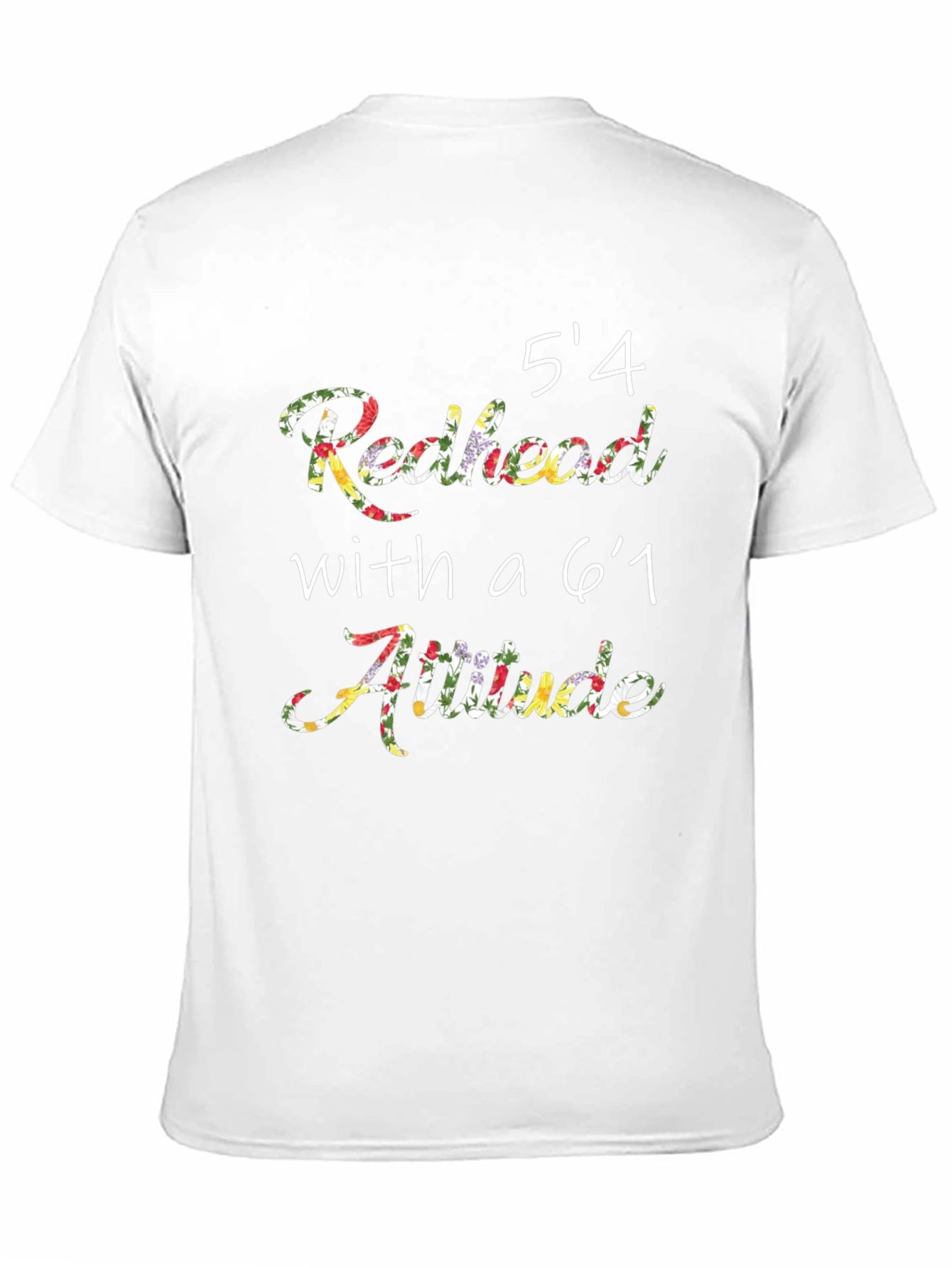 Redhead Attitude Graphic T-Shirt