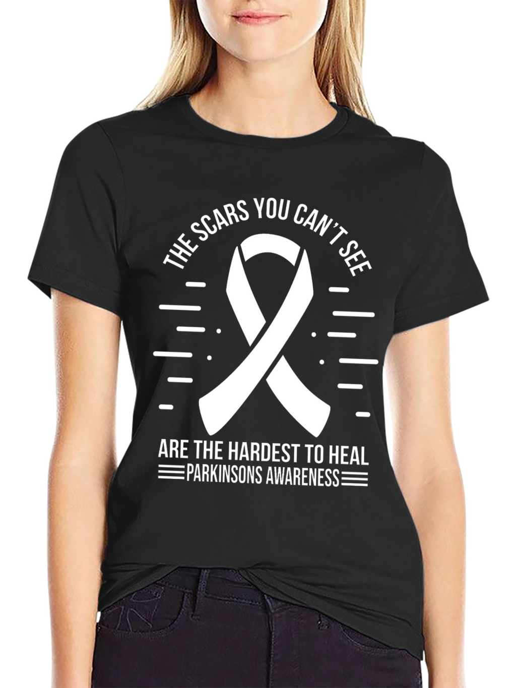 Parkinsons Awareness T-Shirt: Scars You Cant See