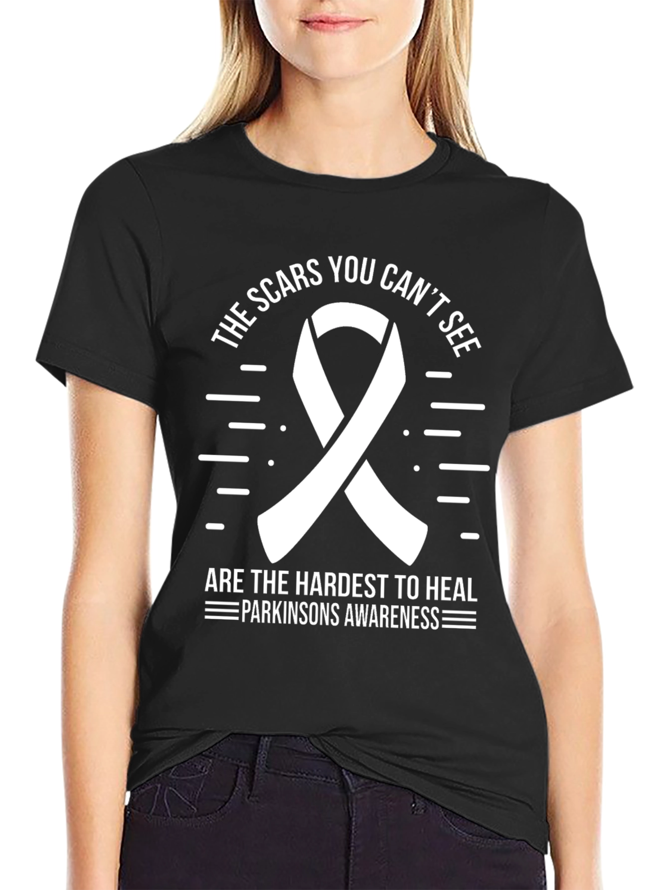 Parkinsons Awareness T-Shirt: Scars You Cant See