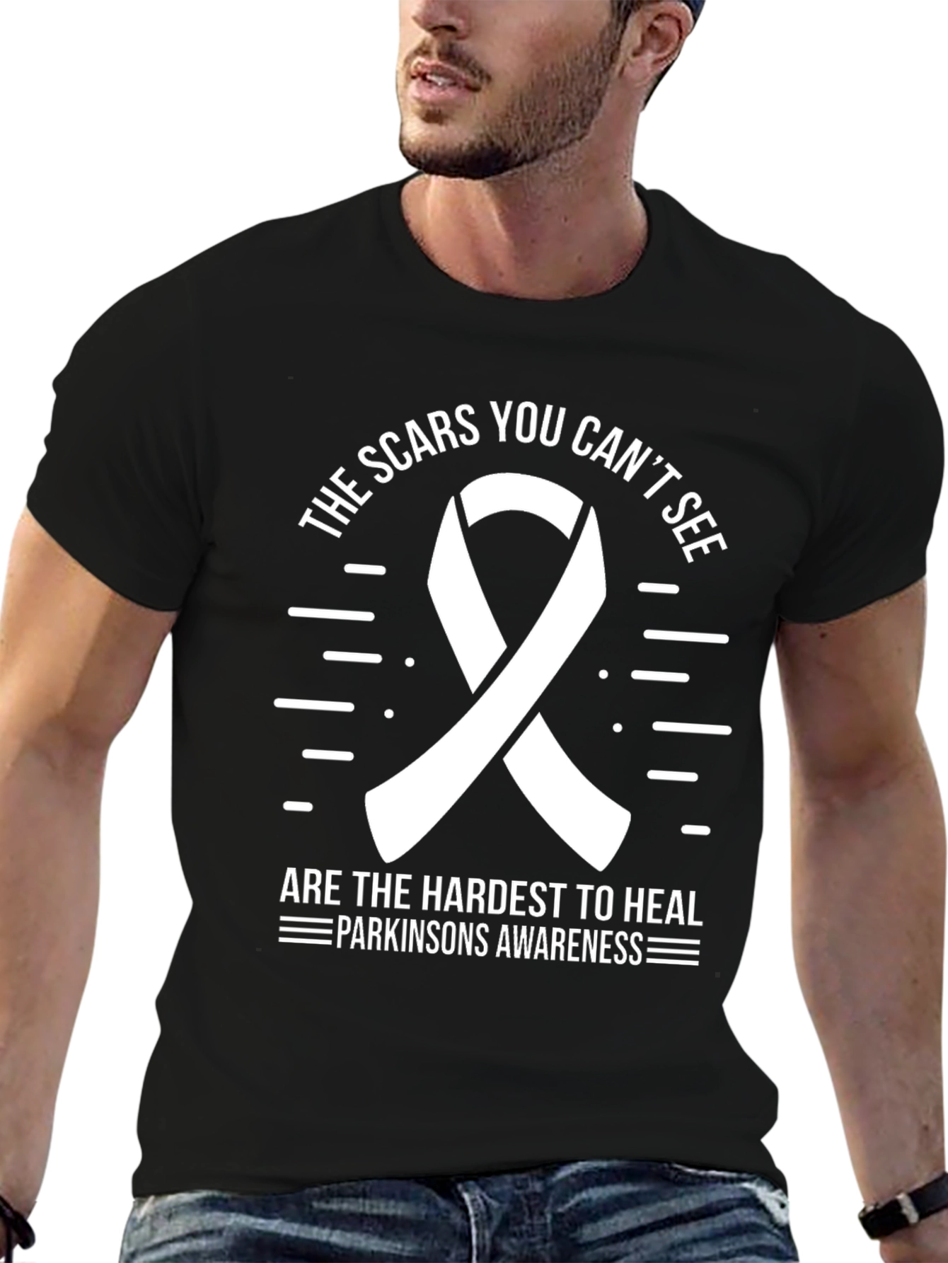 Parkinsons Awareness T-Shirt: Scars You Cant See