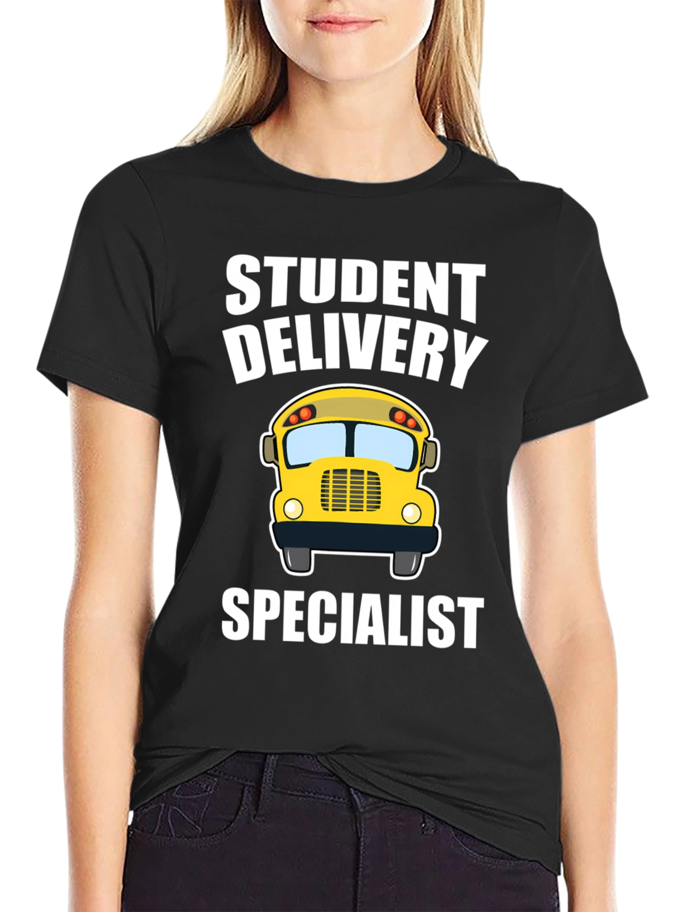 Student Delivery Specialist T-Shirt - School Bus Driver Tee