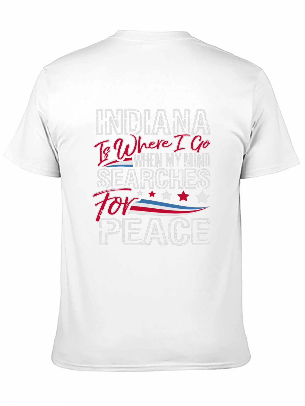 Indiana Peace Graphic T-Shirt