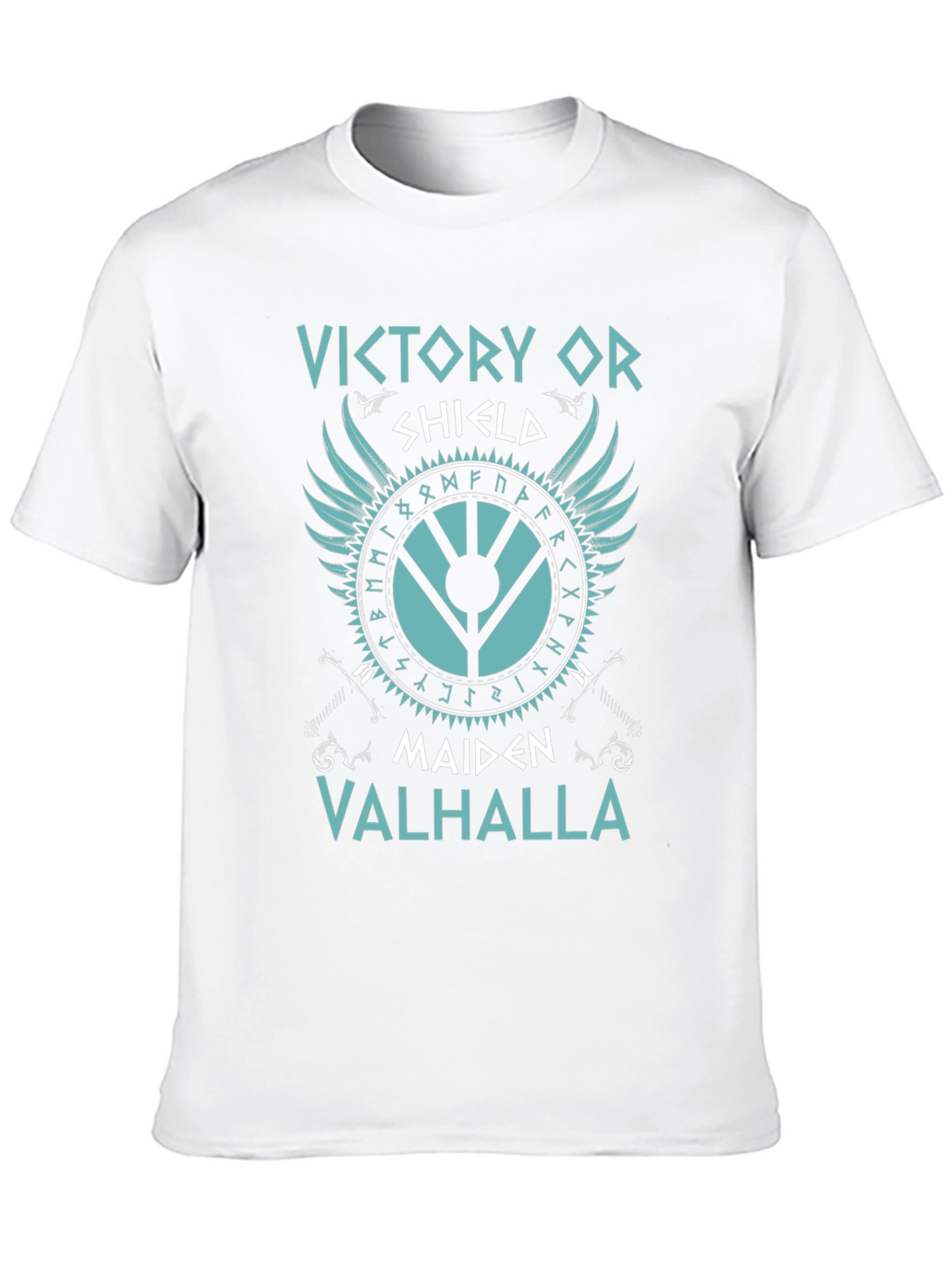 Viking Shield Maiden Valhalla Graphic Tee