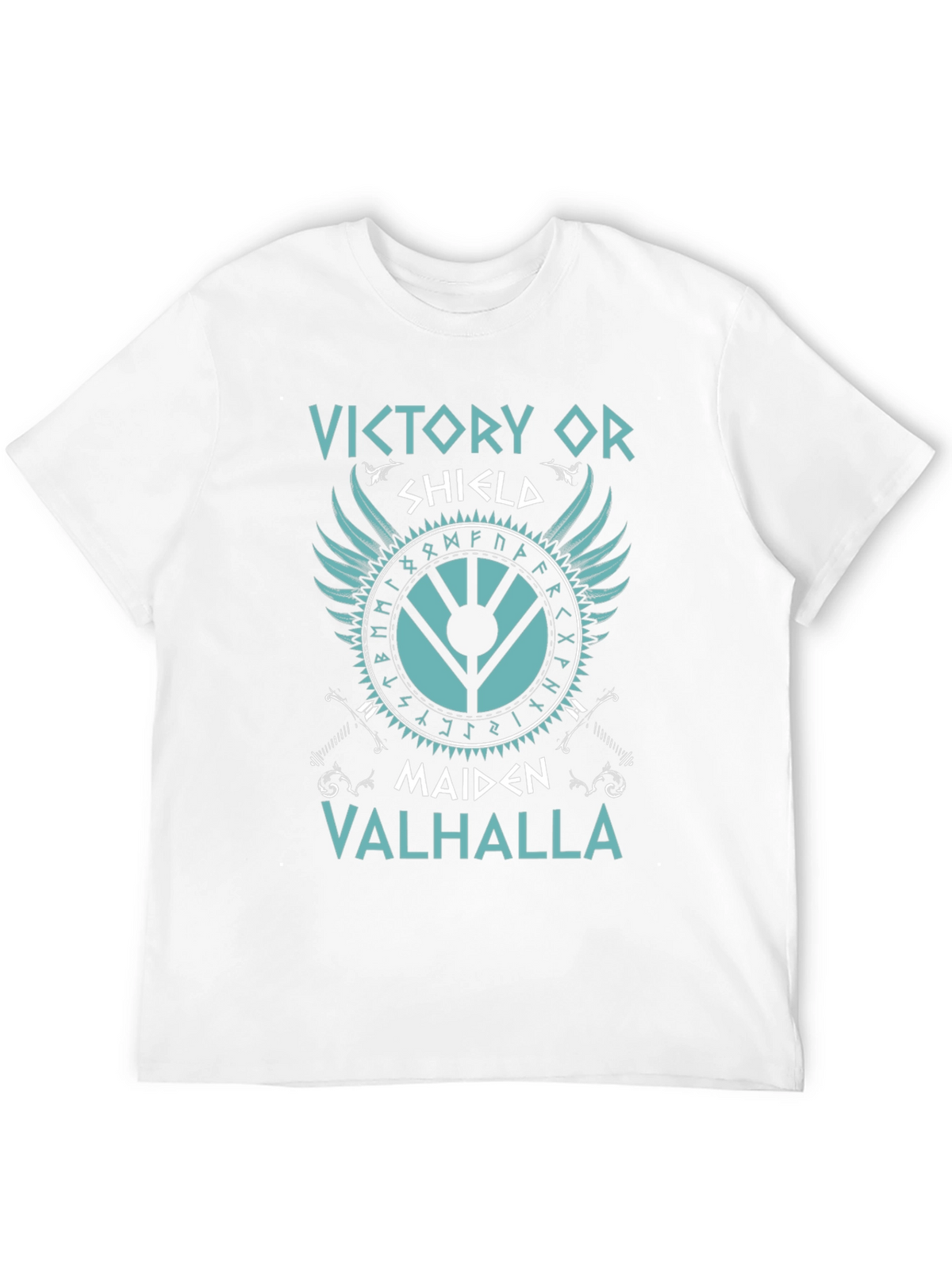 Viking Shield Maiden Valhalla Graphic Tee