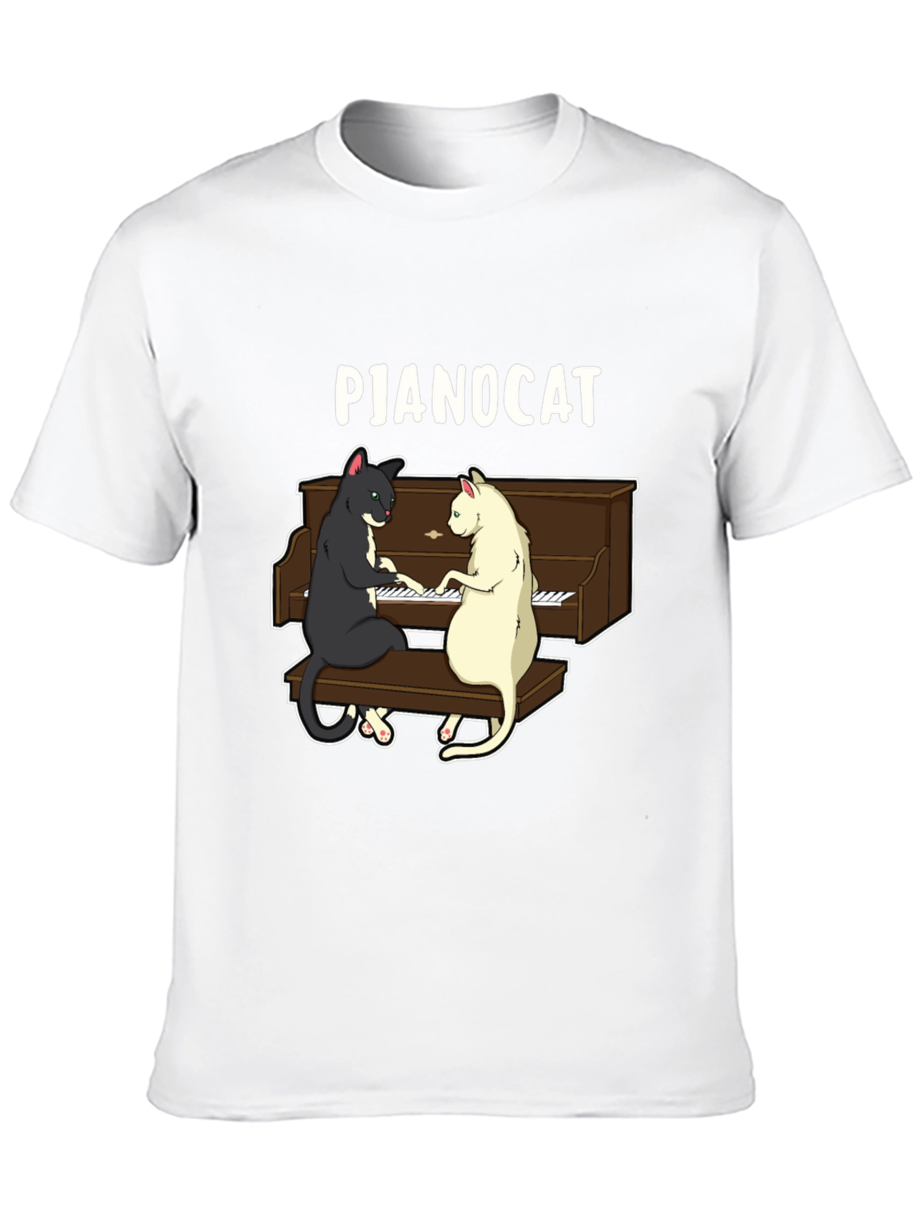 Pianocat Graphic T-Shirt