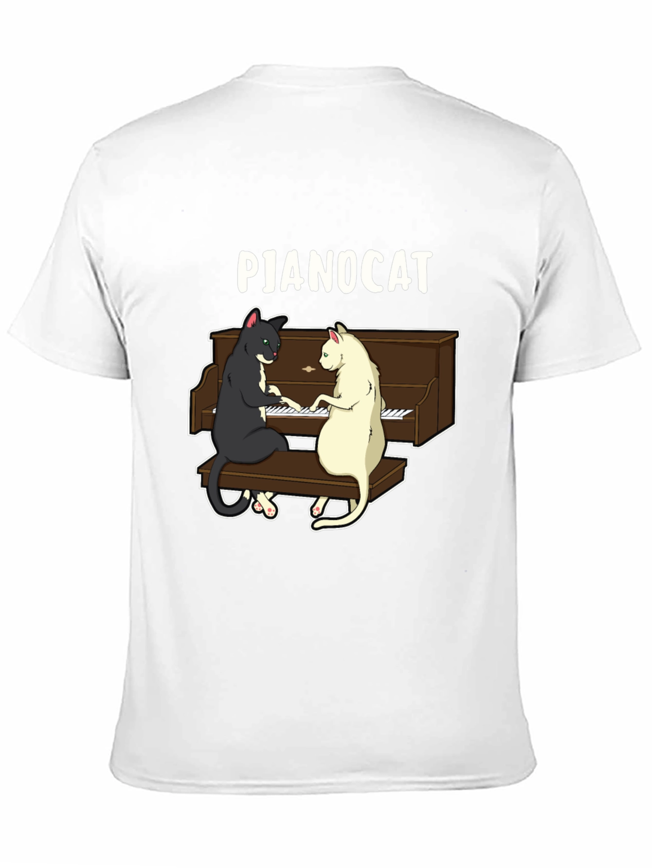 Pianocat Graphic T-Shirt