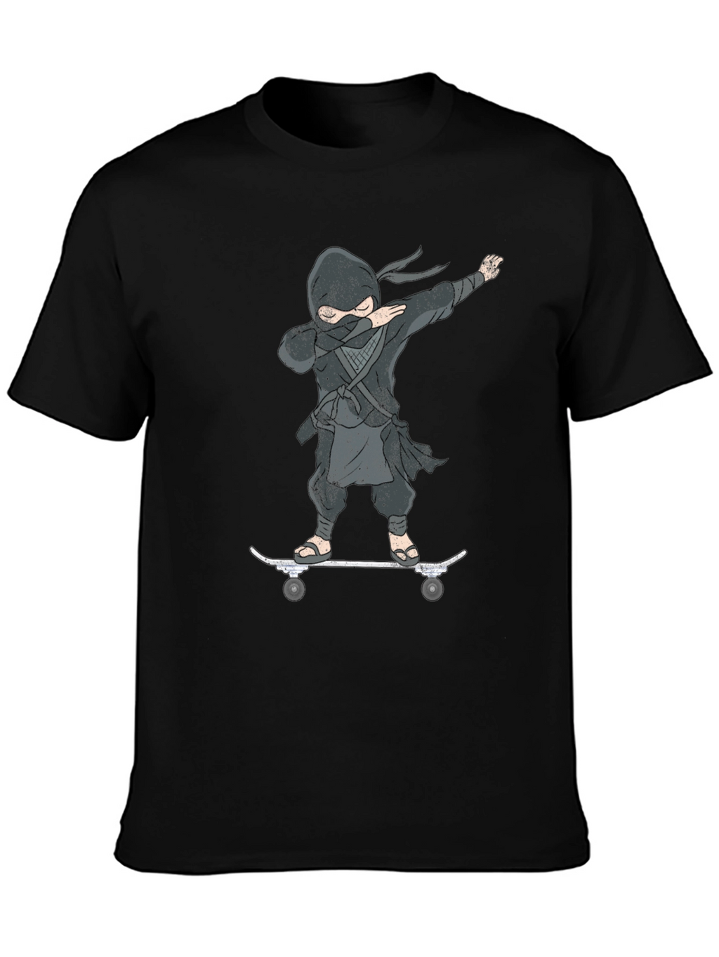 Ninja Skateboarder Graphic Tee