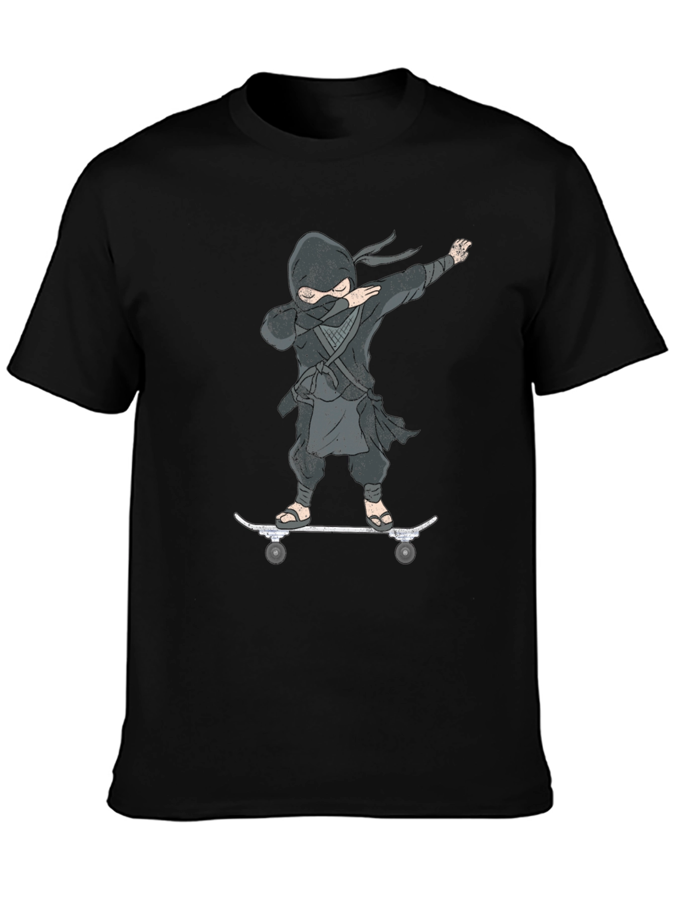 Ninja Skateboarder Graphic Tee