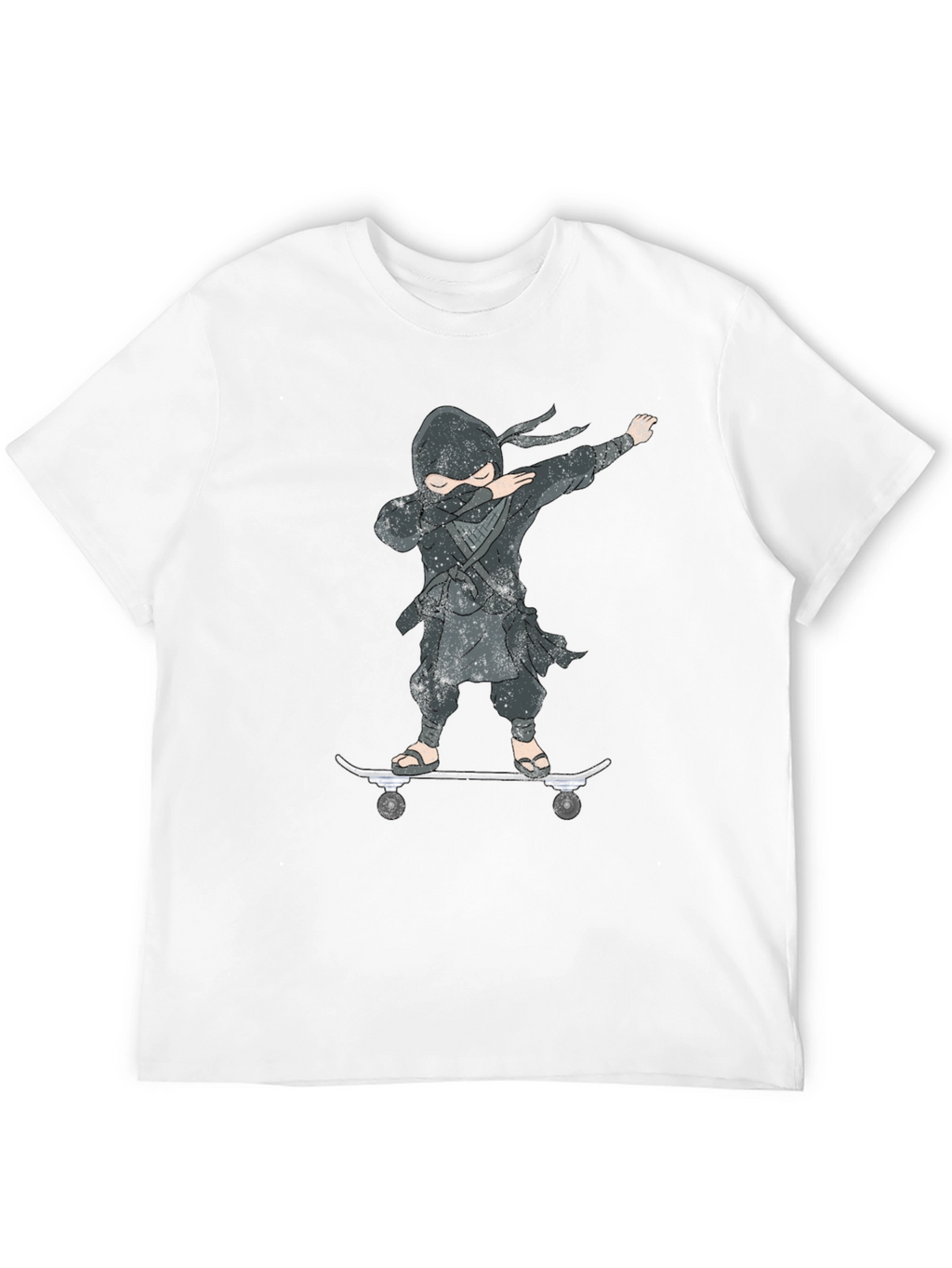 Ninja Skateboarder Graphic Tee