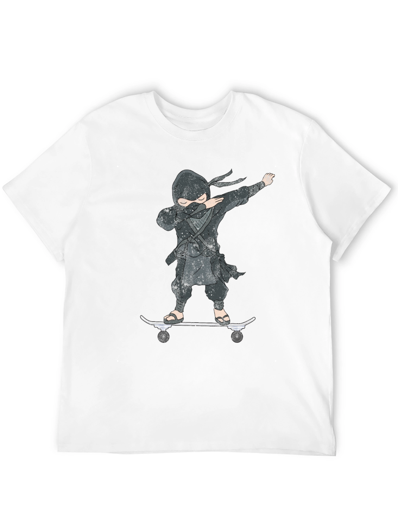 Ninja Skateboarder Graphic Tee