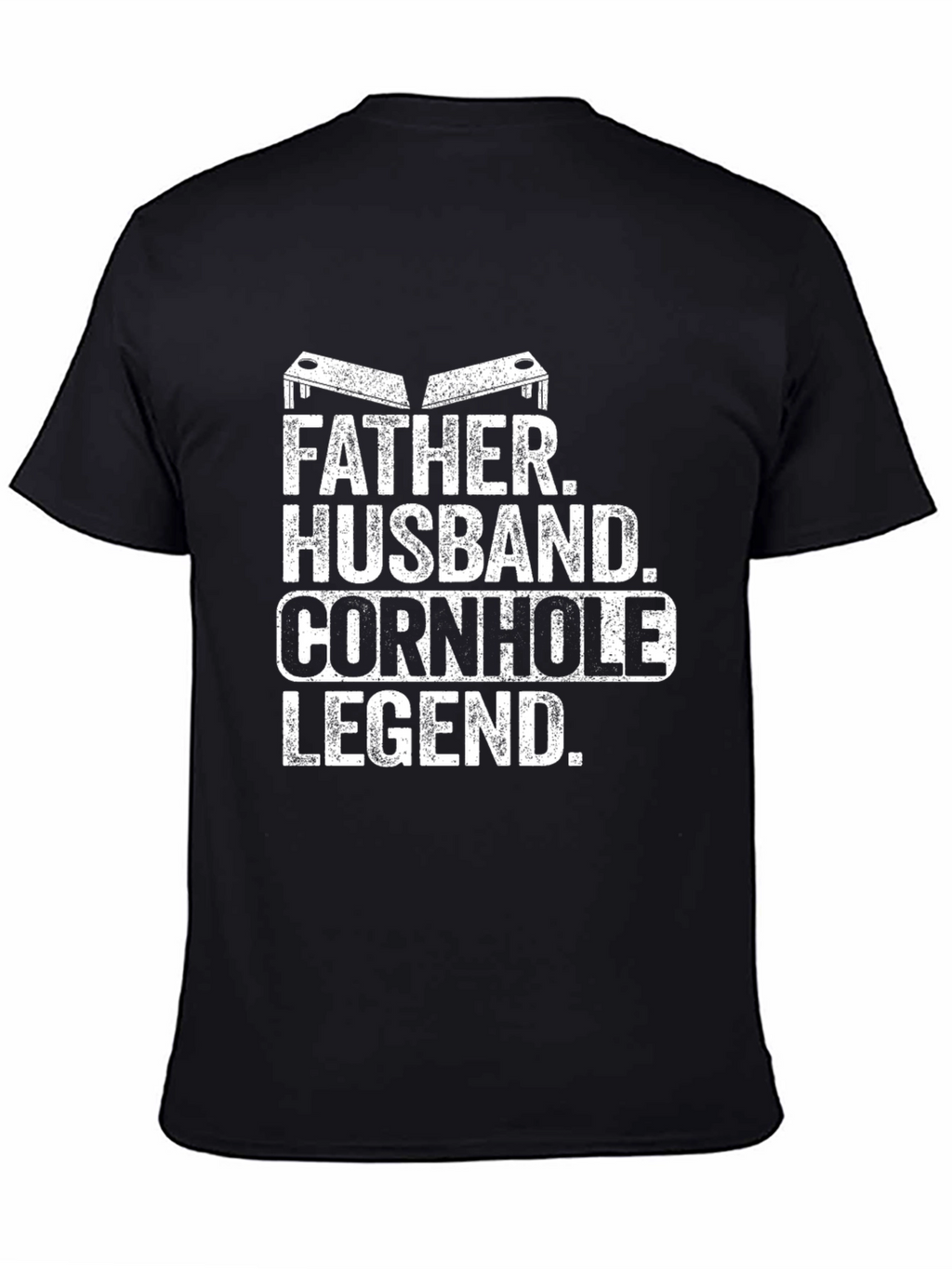 Father Husband Cornhole Legend T-Shirt