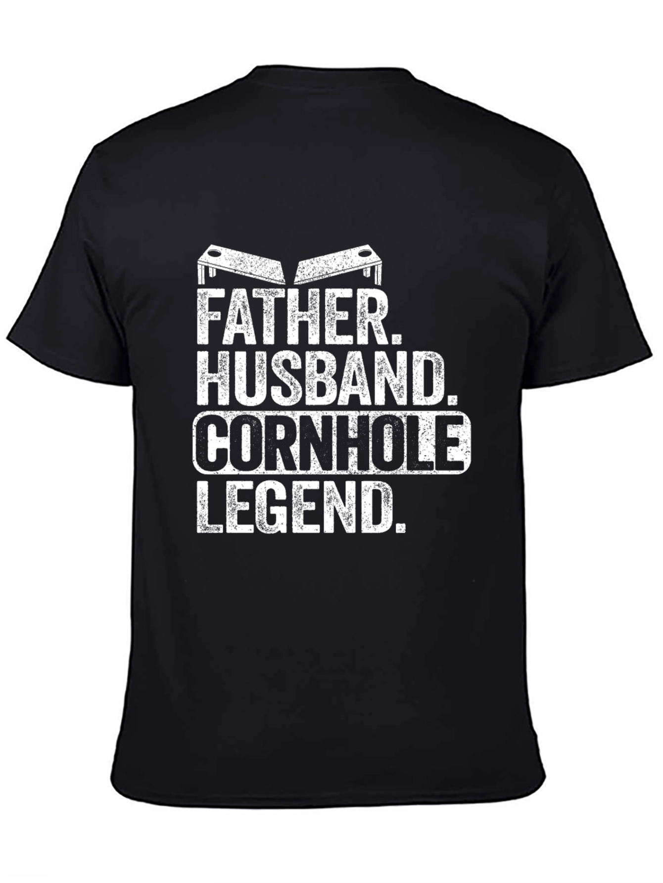 Father Husband Cornhole Legend T-Shirt