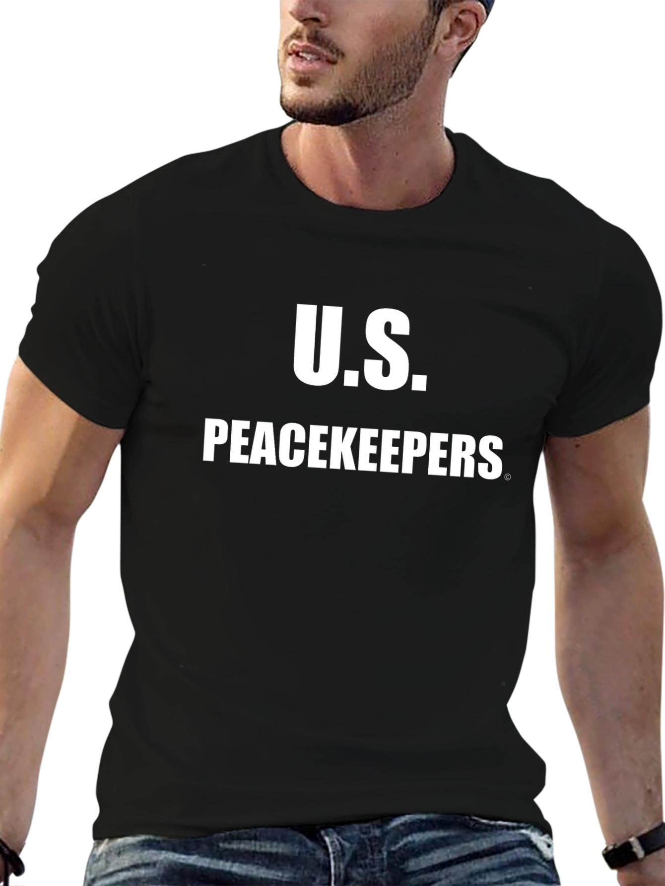 U.S. Peacekeepers Black T-Shirt
