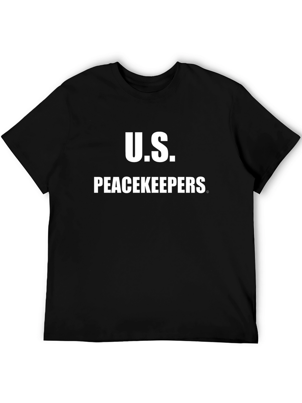 U.S. Peacekeepers Black T-Shirt