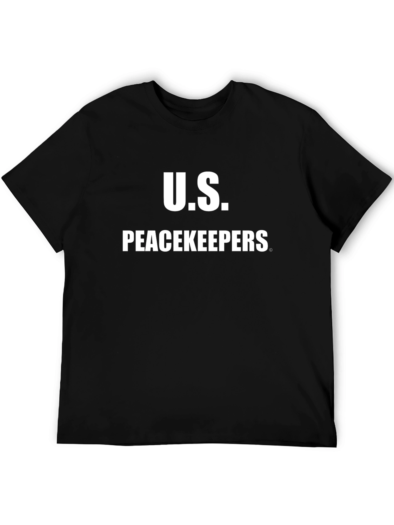 U.S. Peacekeepers Black T-Shirt