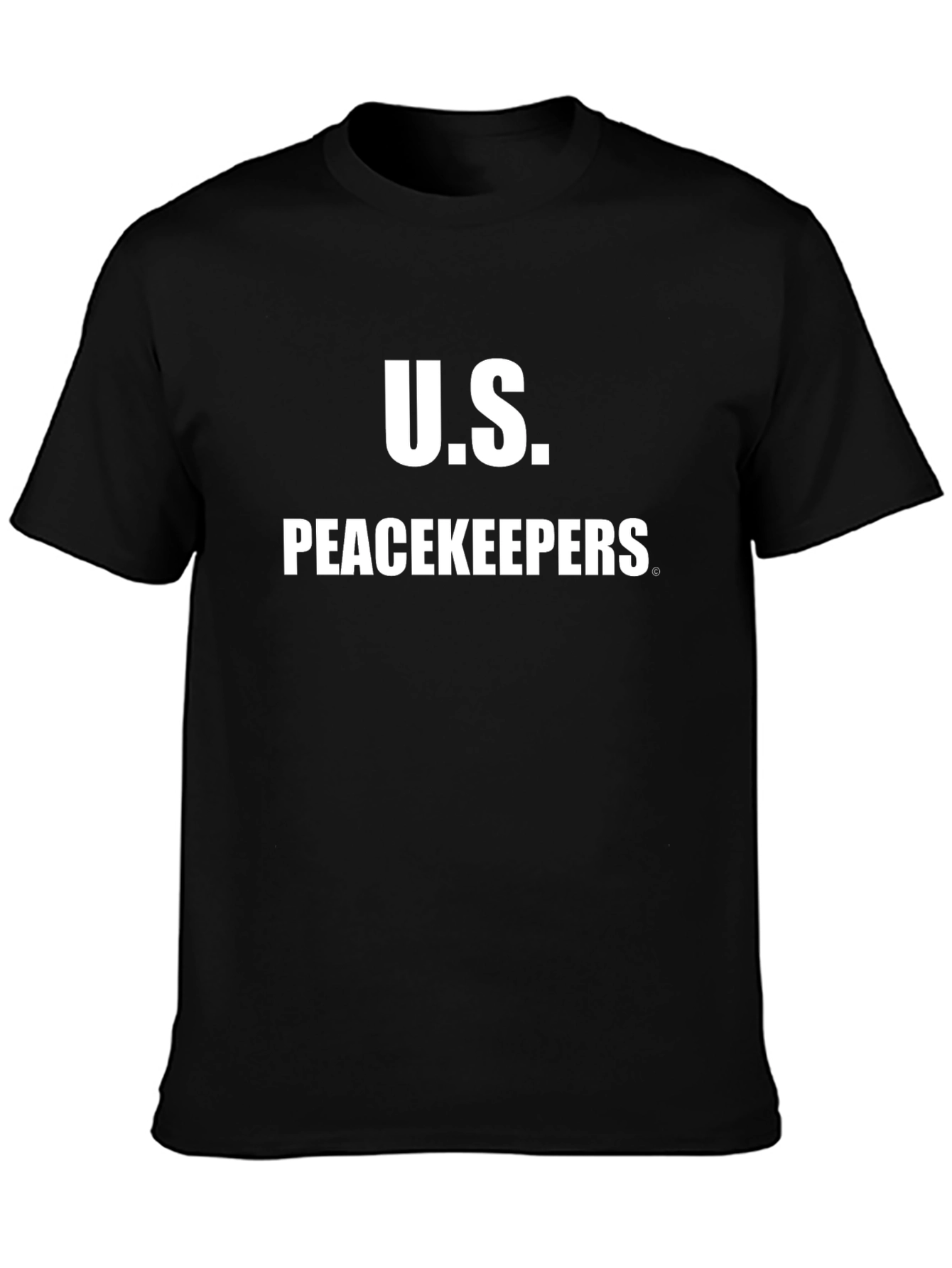 U.S. Peacekeepers Black T-Shirt