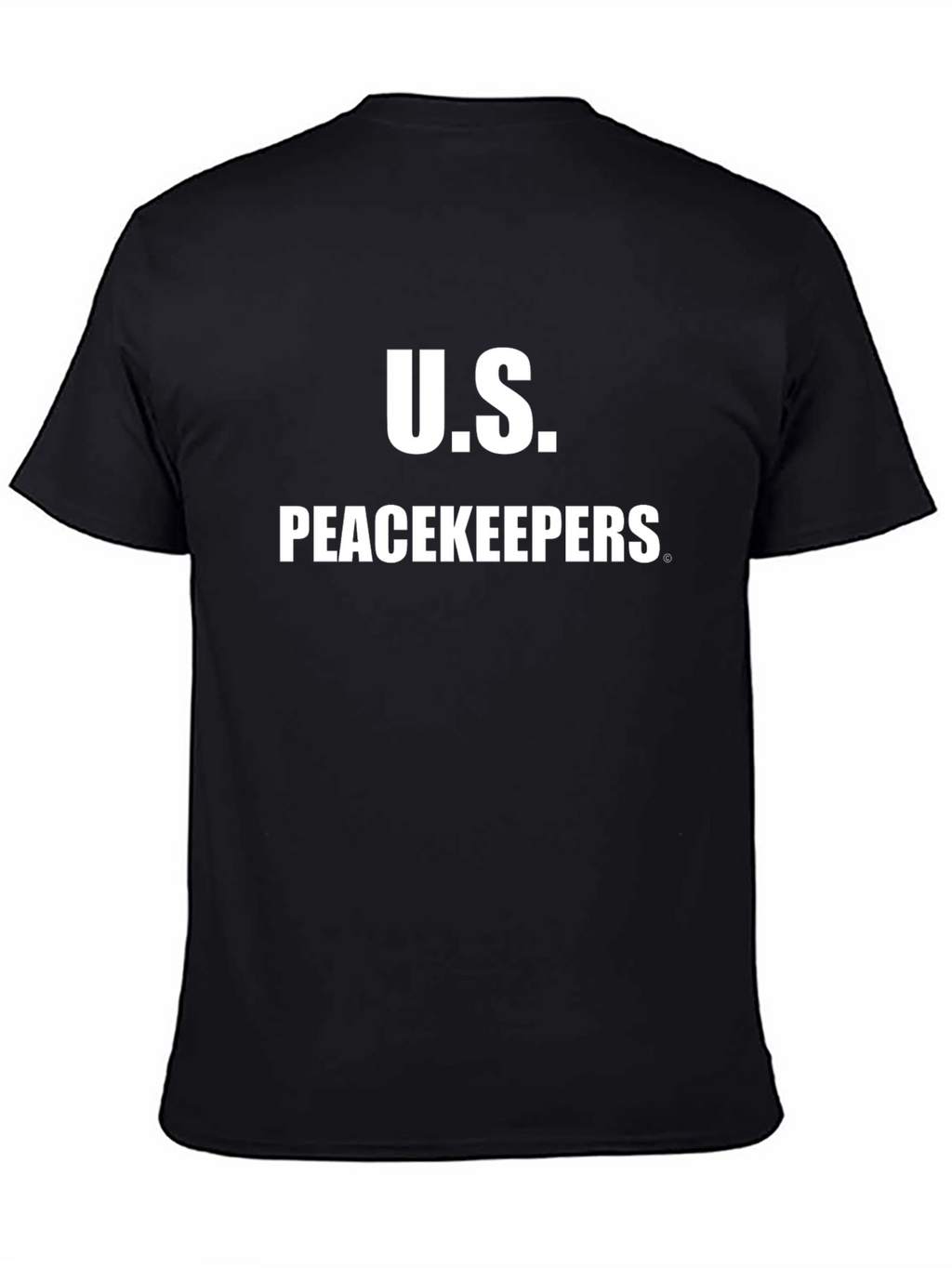 U.S. Peacekeepers Black T-Shirt