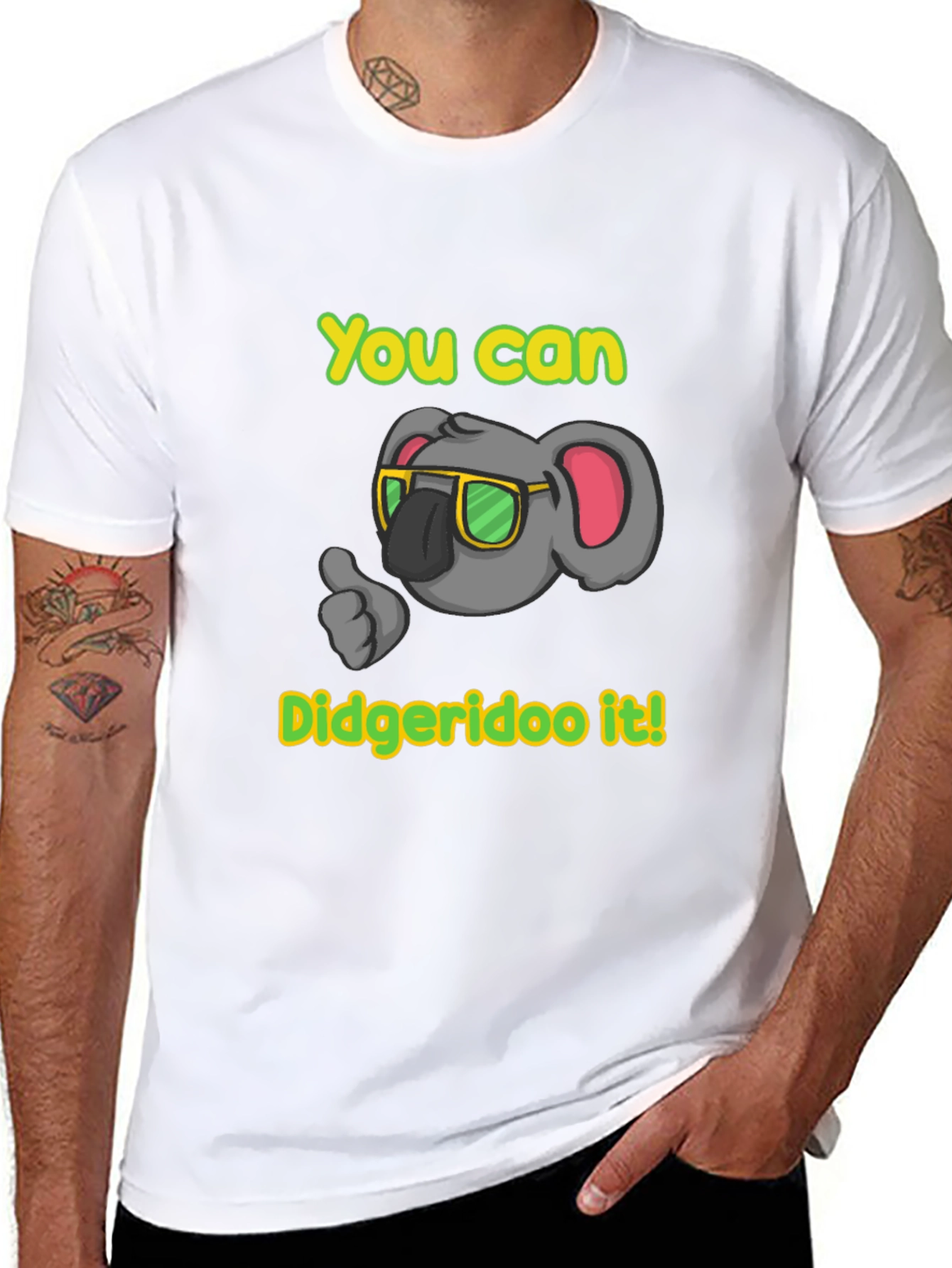 Funny Koala Didgeridoo T-Shirt