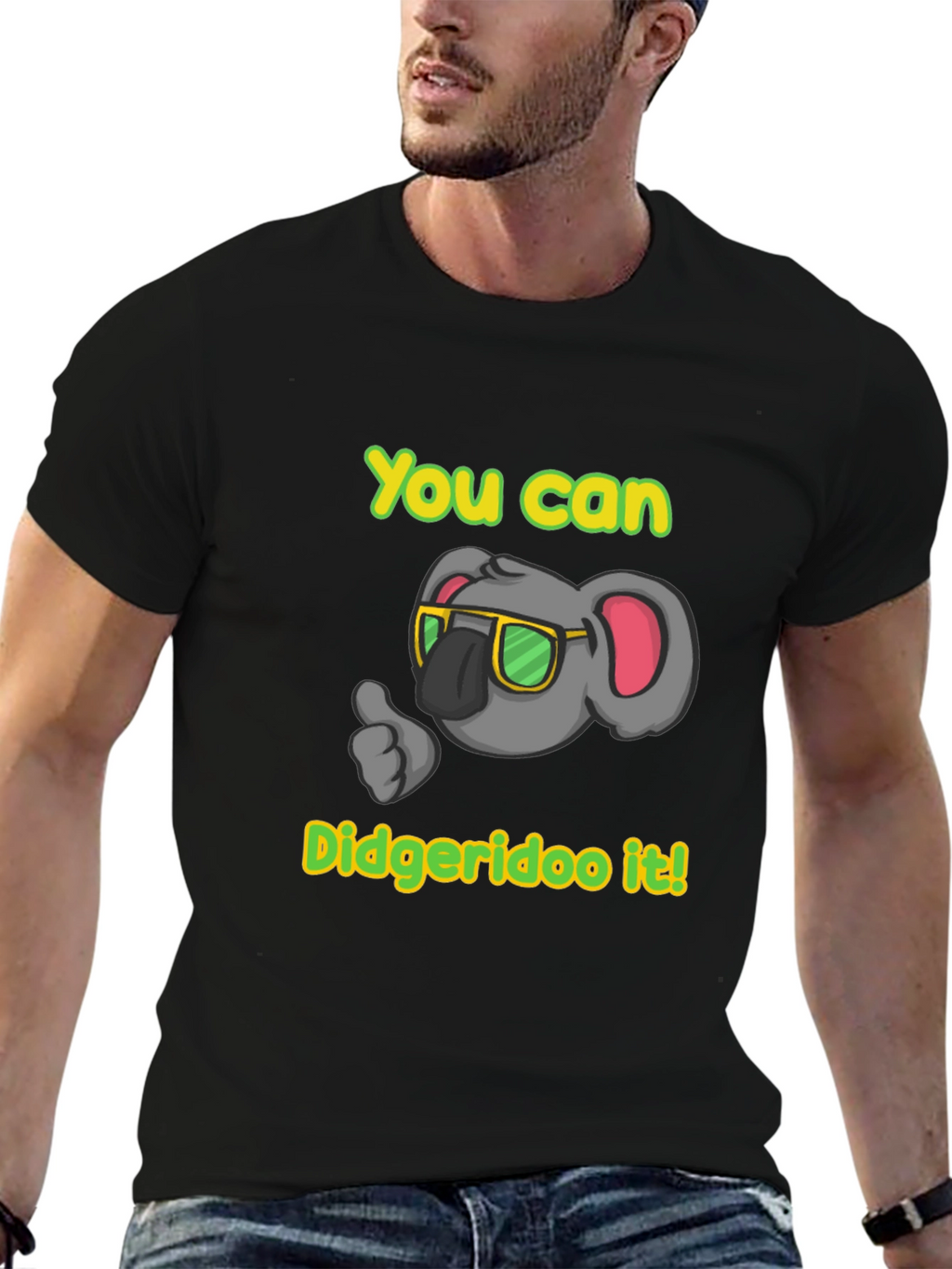 Funny Koala Didgeridoo T-Shirt