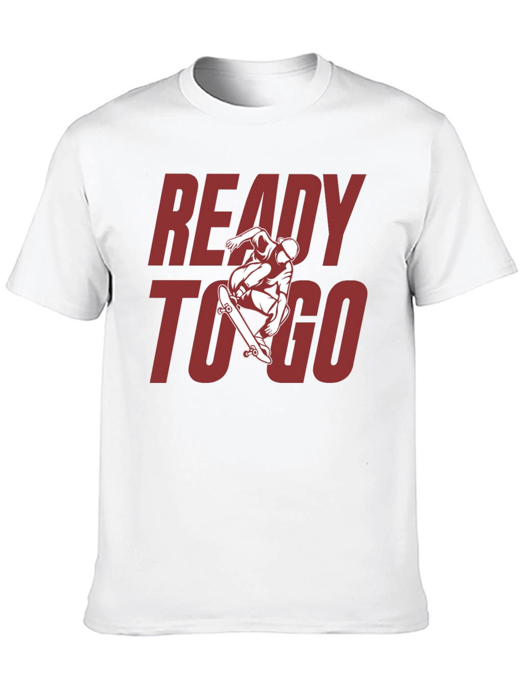 Ready to Go Skater Graphic Tee - Black