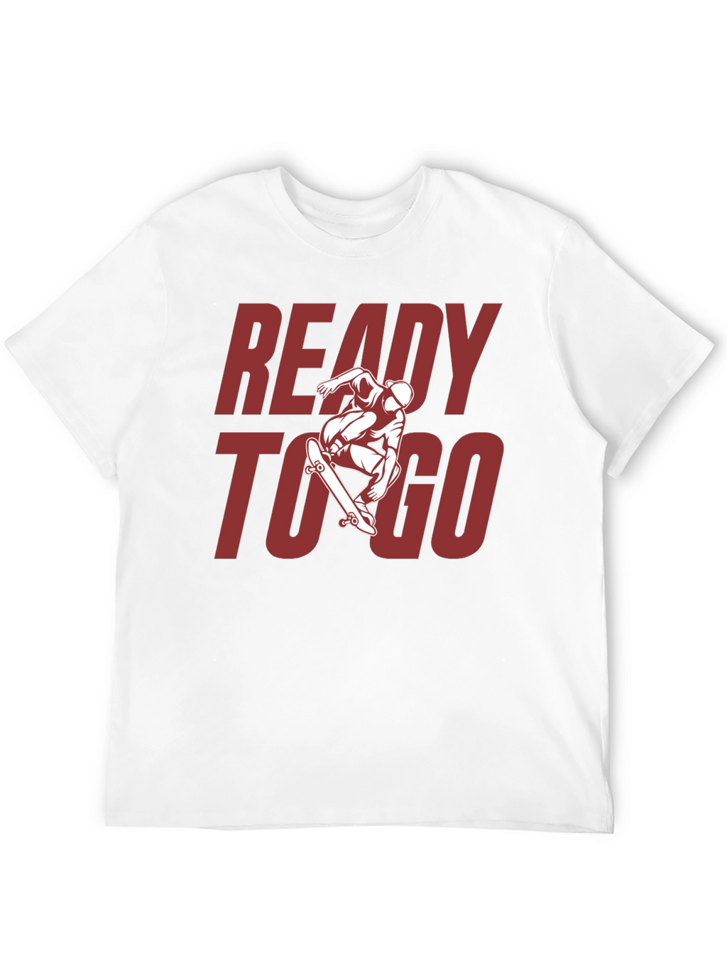Ready to Go Skater Graphic Tee - Black