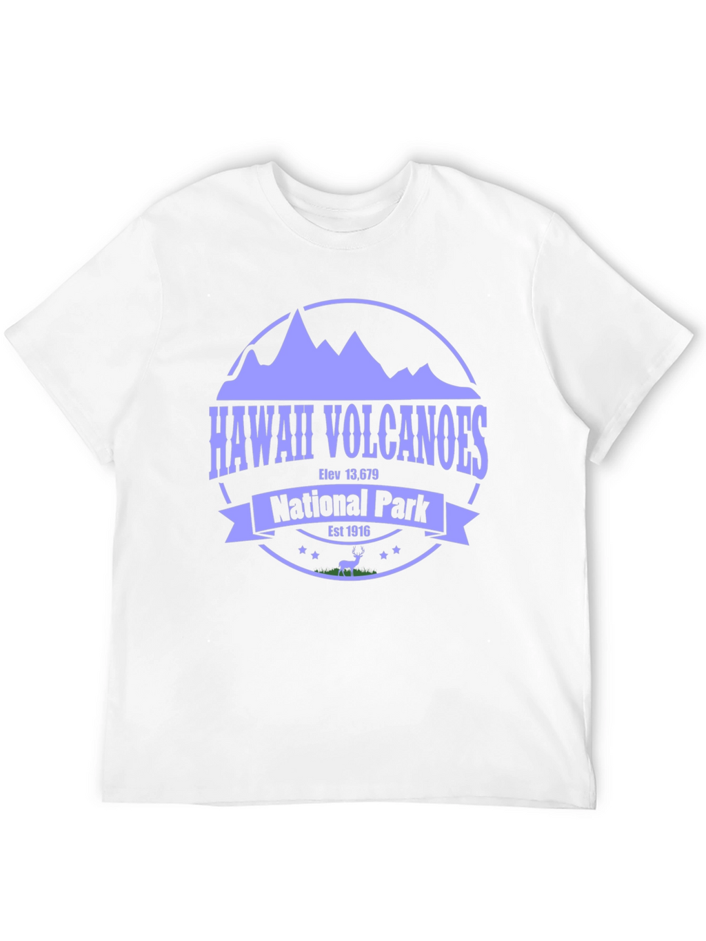 Hawaii Volcanoes National Park Black Tee