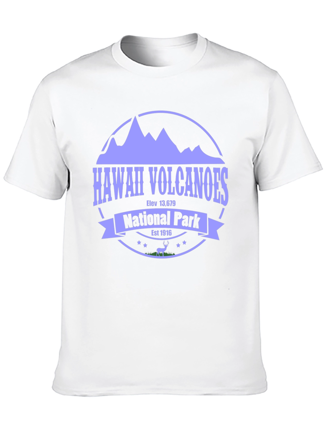 Hawaii Volcanoes National Park Black Tee