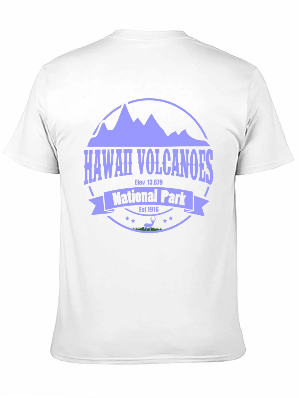 Hawaii Volcanoes National Park Black Tee