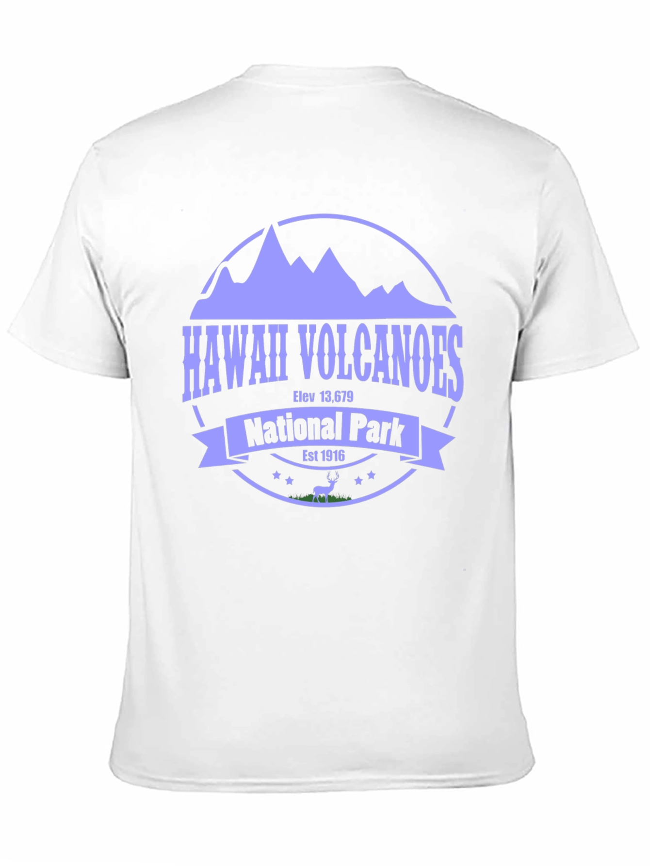 Hawaii Volcanoes National Park Black Tee