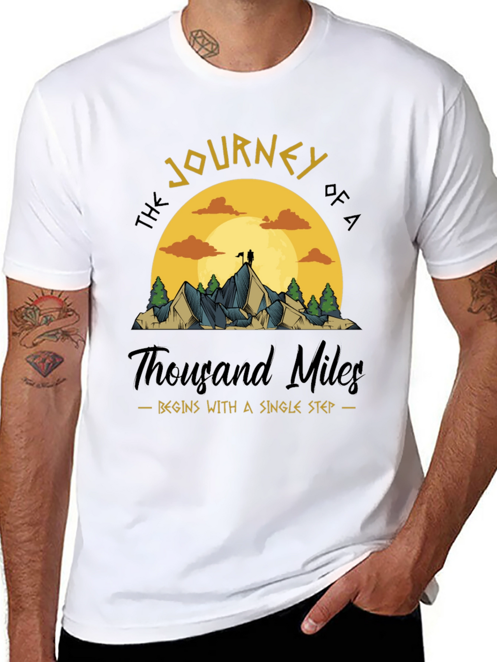 Inspirational Journey Graphic Tee
