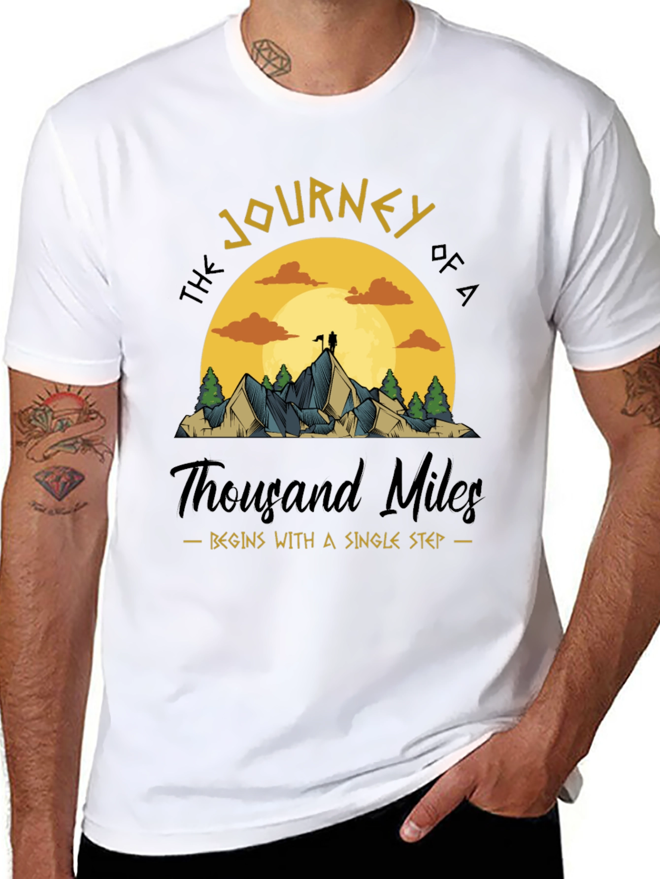 Inspirational Journey Graphic Tee