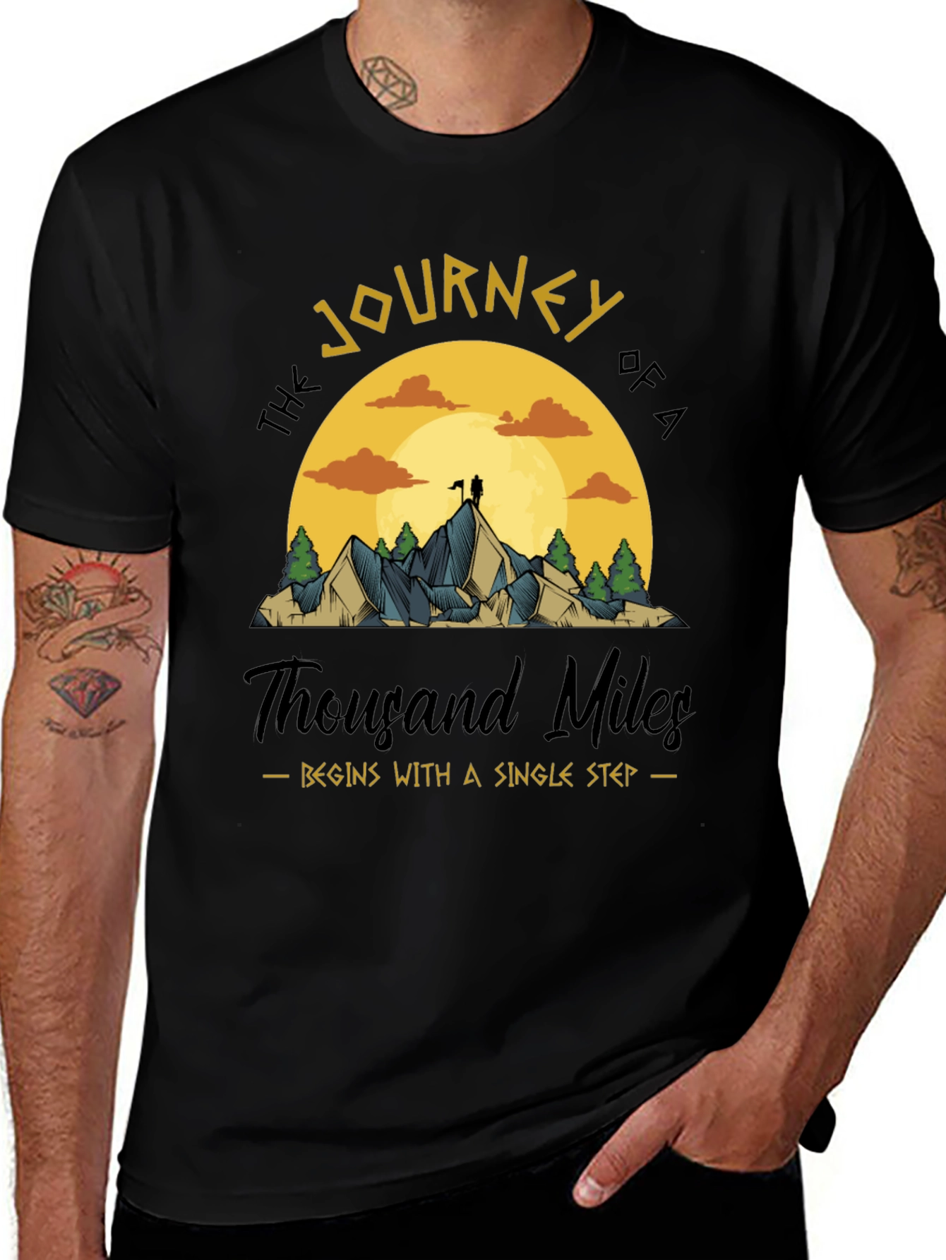 Inspirational Journey Graphic Tee