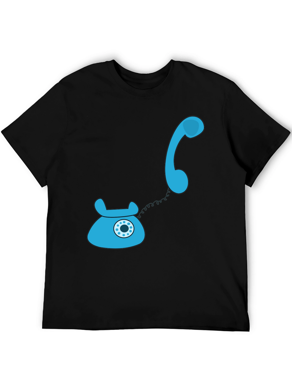 Retro Rotary Phone T-Shirt - Classic Style