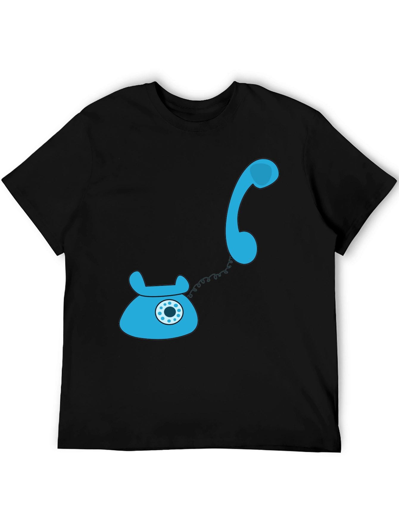 Retro Rotary Phone T-Shirt - Classic Style