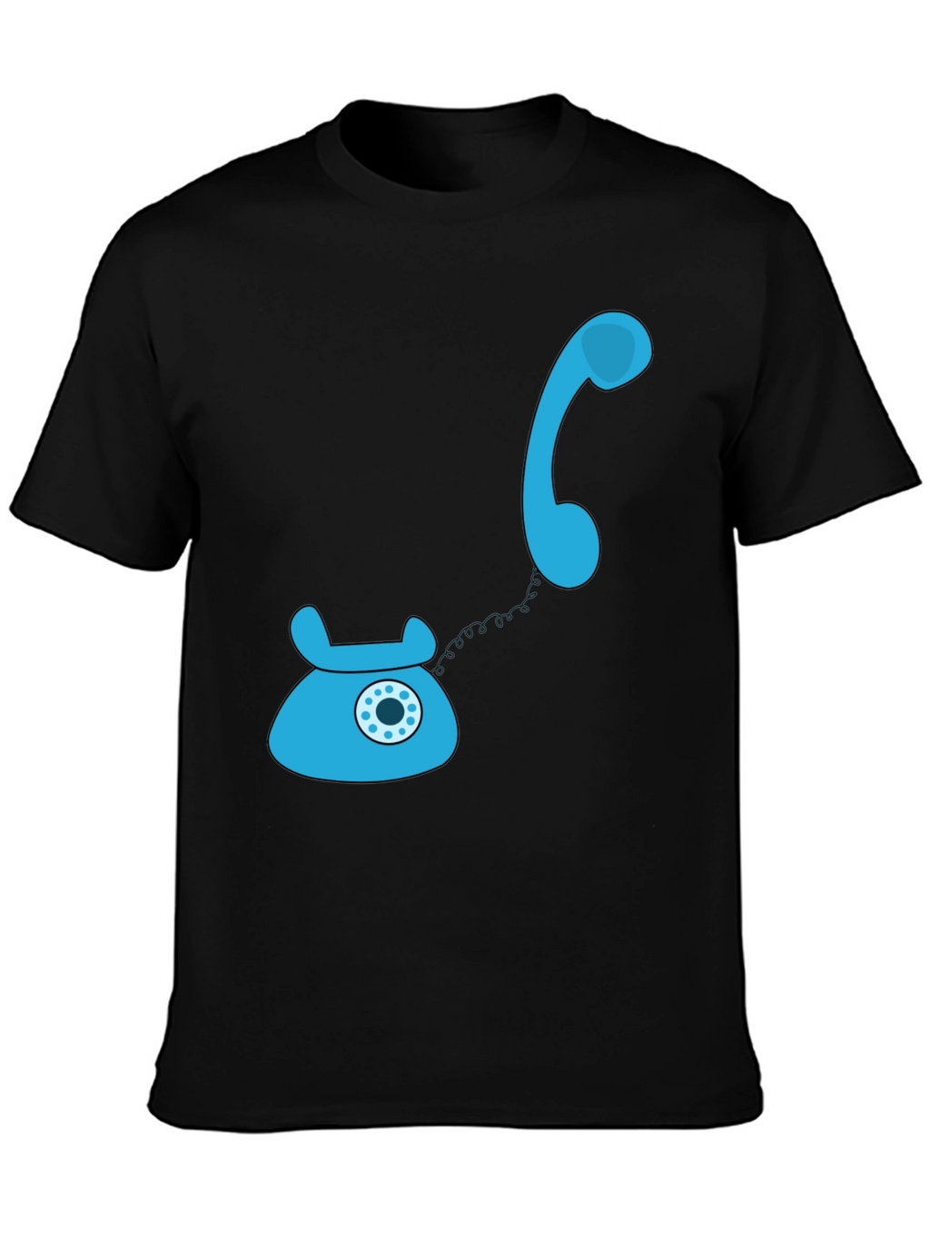 Retro Rotary Phone T-Shirt - Classic Style