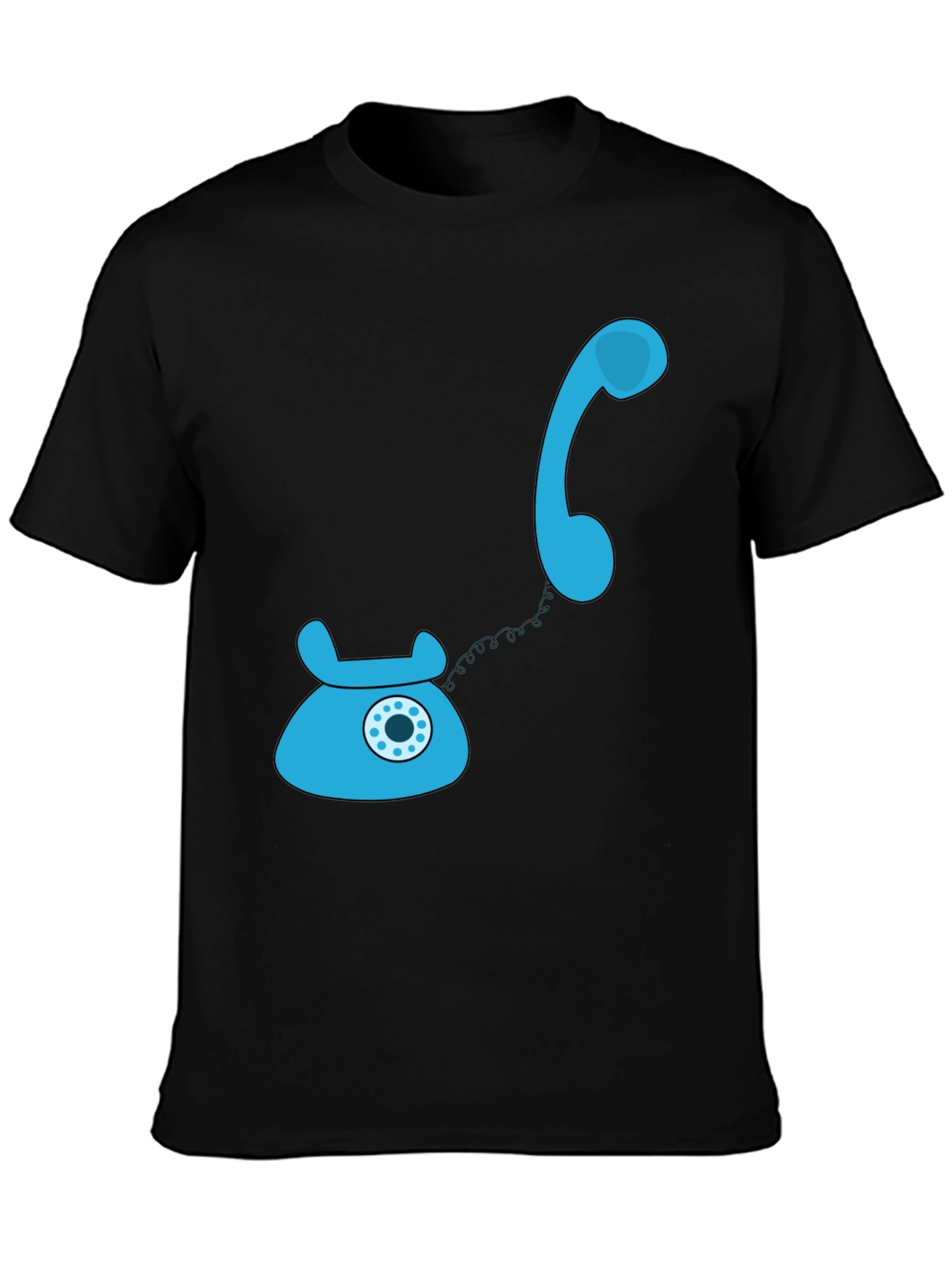 Retro Rotary Phone T-Shirt - Classic Style