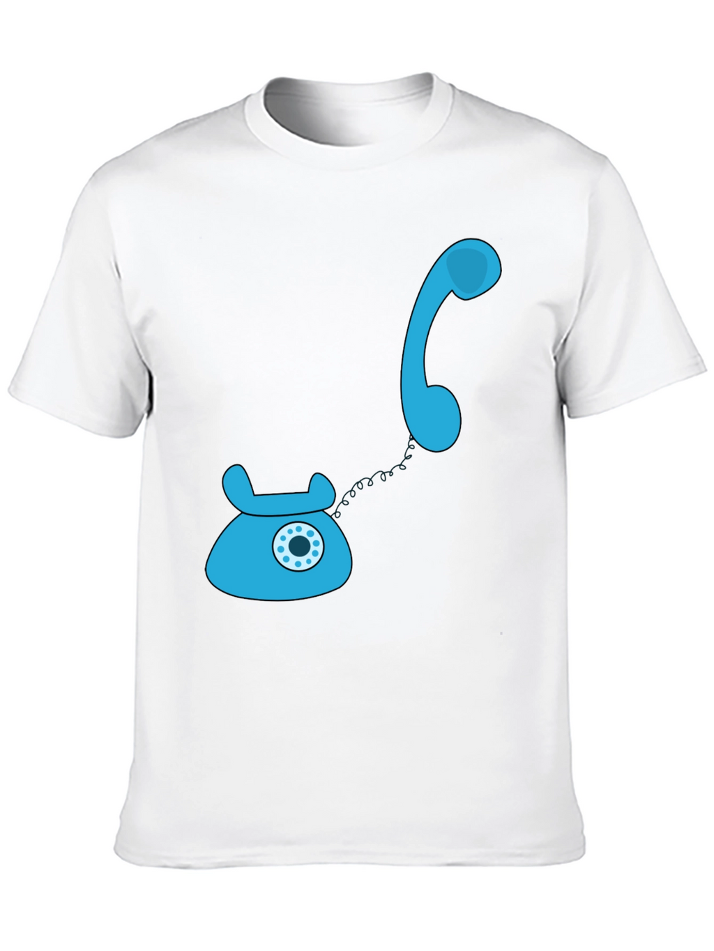 Retro Rotary Phone T-Shirt - Classic Style