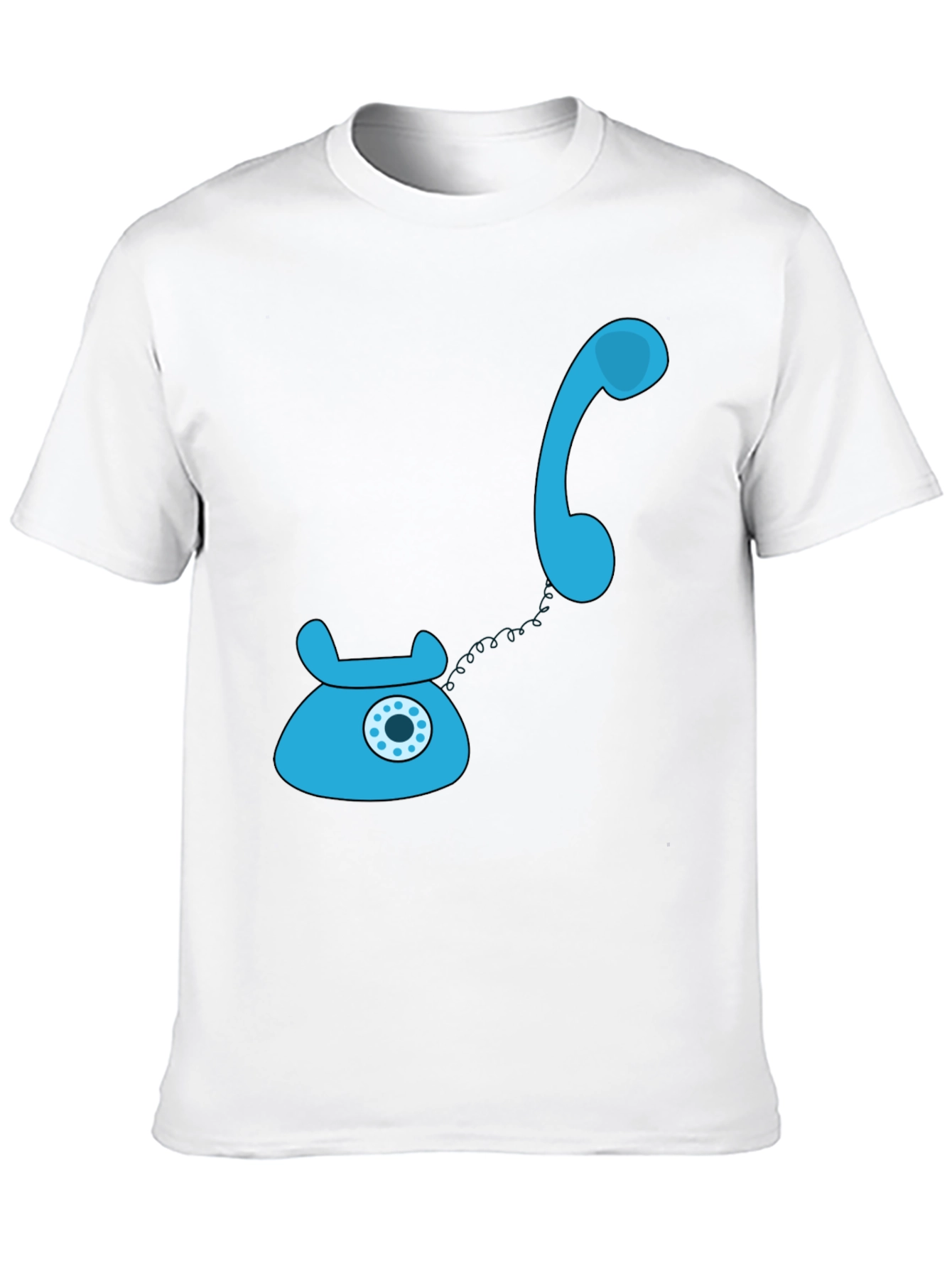 Retro Rotary Phone T-Shirt - Classic Style