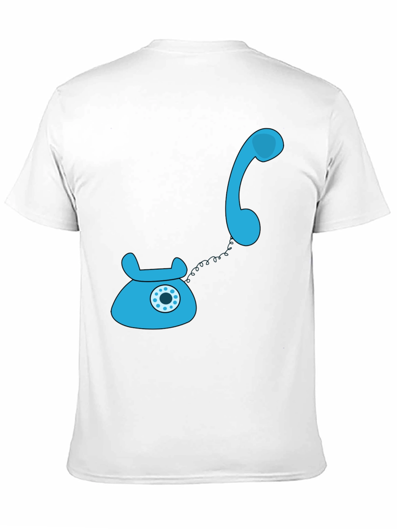 Retro Rotary Phone T-Shirt - Classic Style