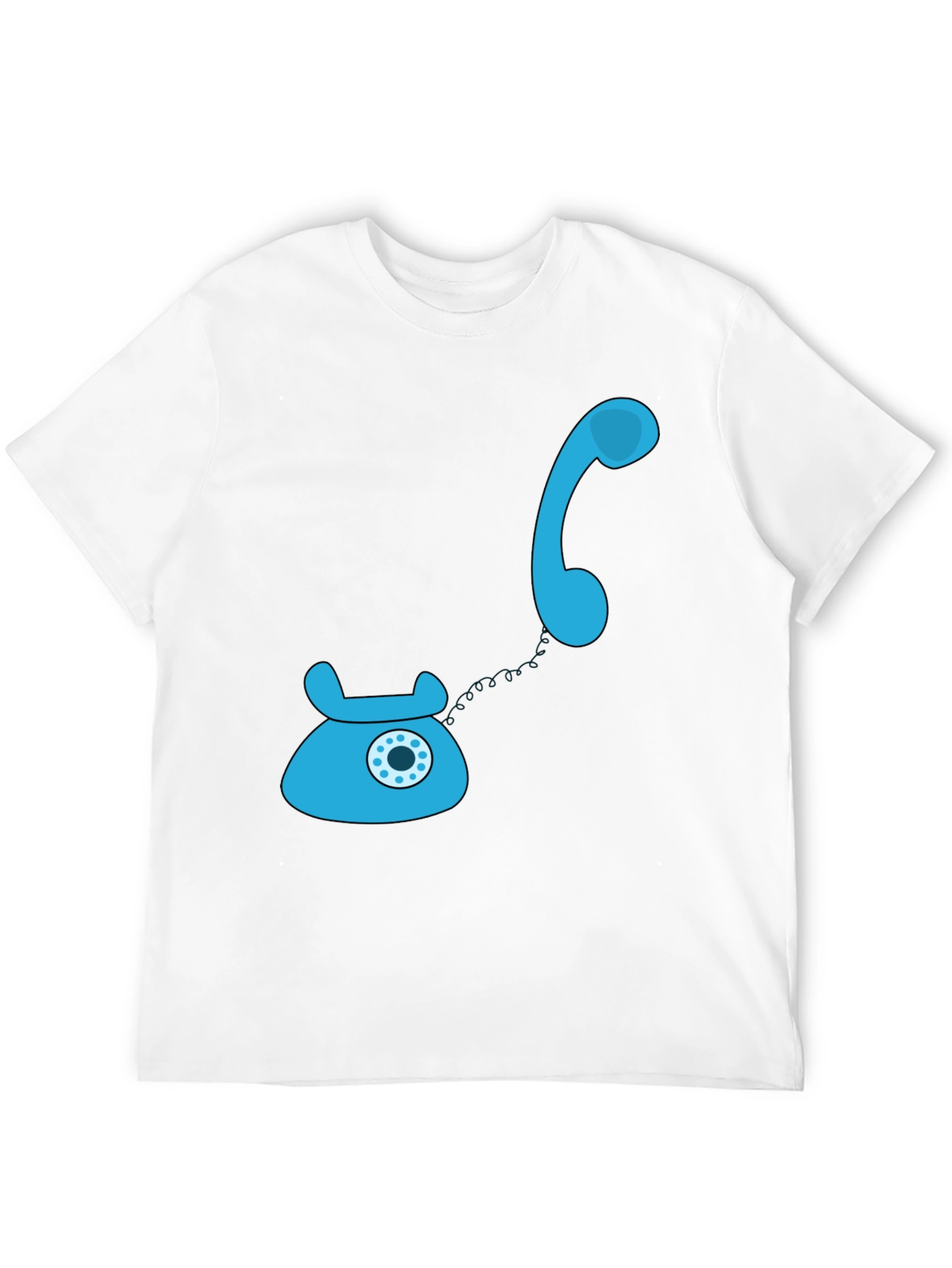 Retro Rotary Phone T-Shirt - Classic Style